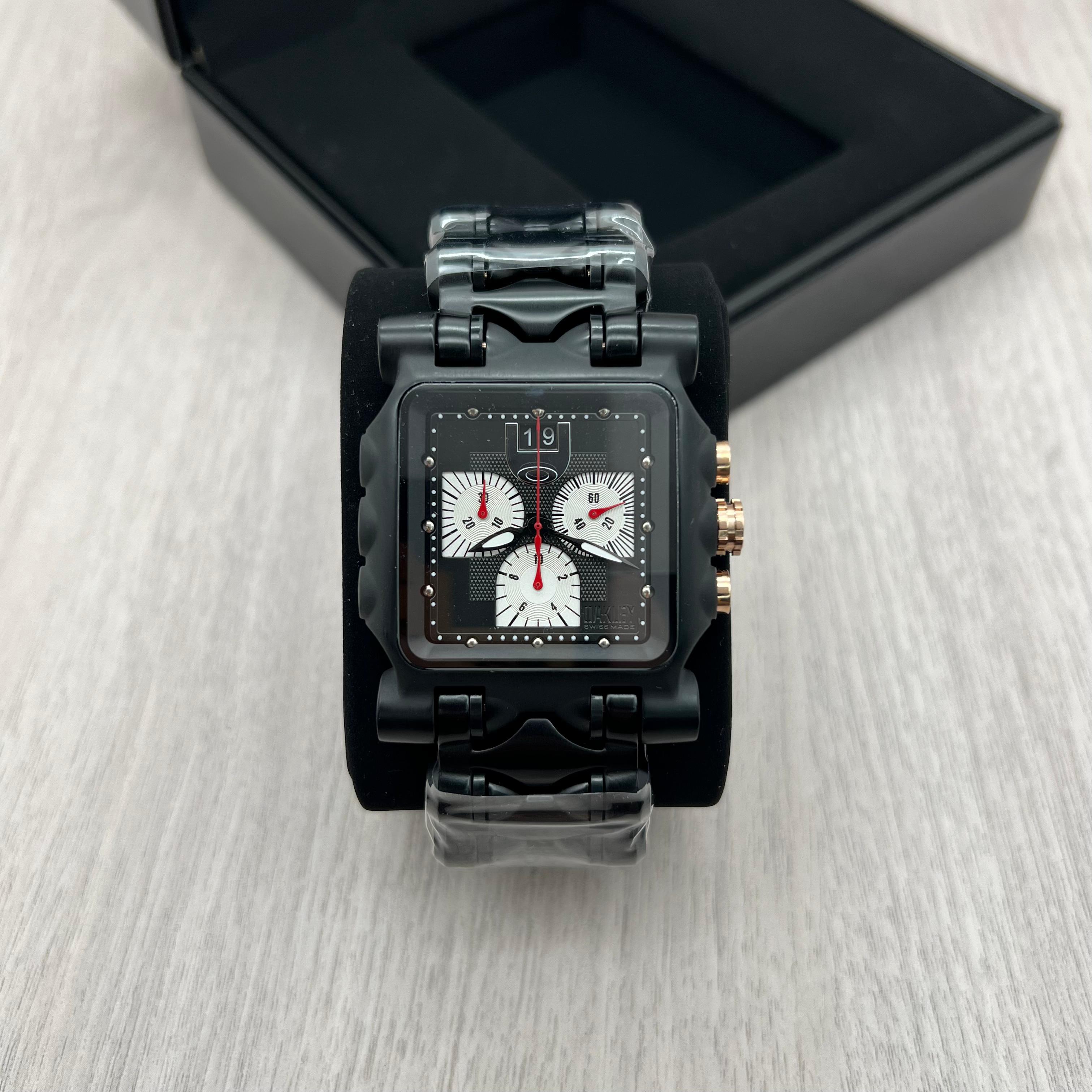 Oakley Time Machine Titanium Chronograph Top Premium – Pulse Lux