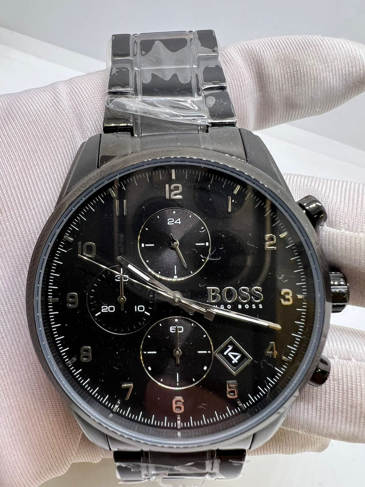 Relógio Masculino Hugo Boss - Aço Inox - 43mm - Cronógrafo