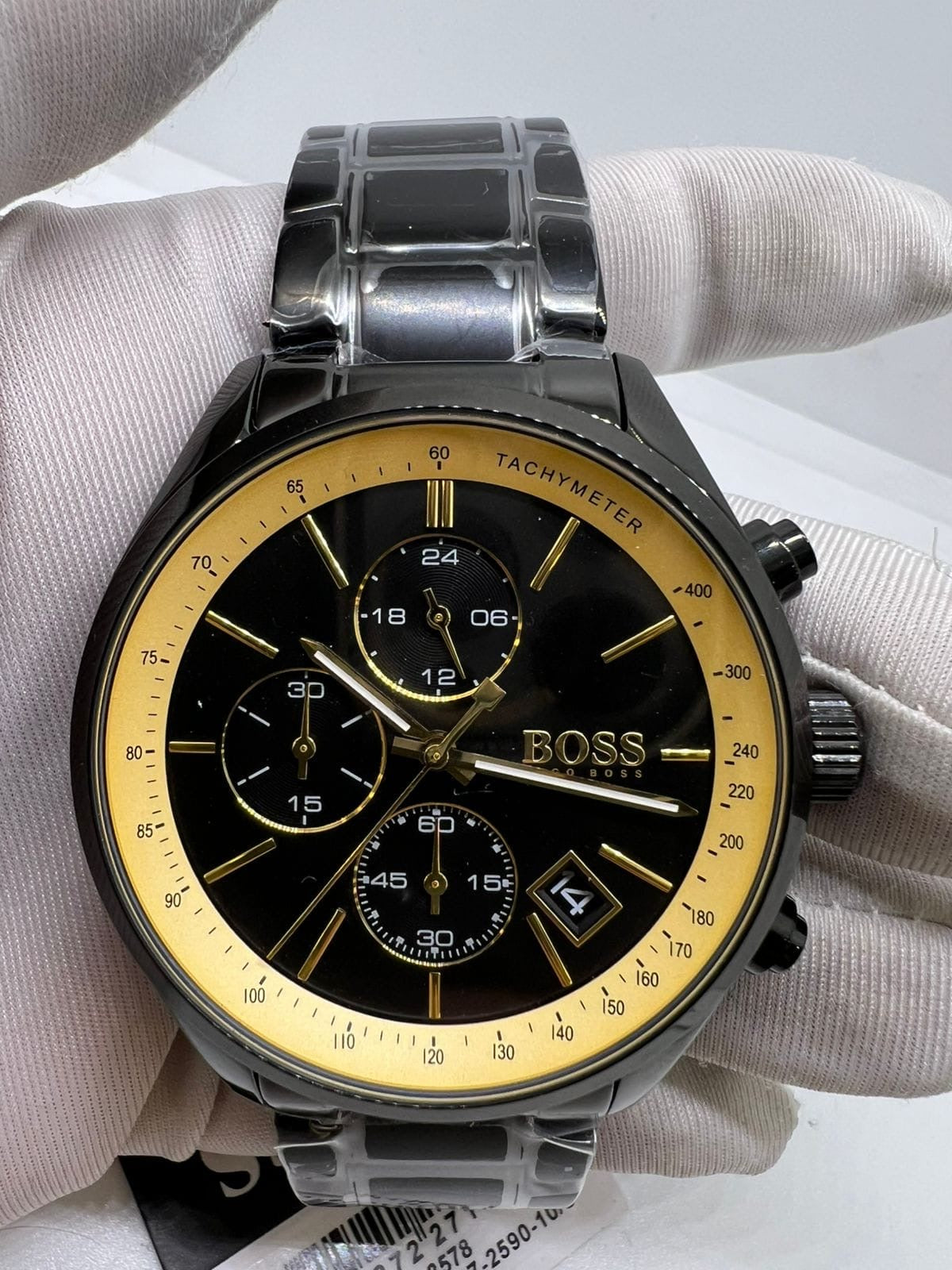 Relógio Masculino Hugo Boss - Aço Inox - 43mm - Cronógrafo