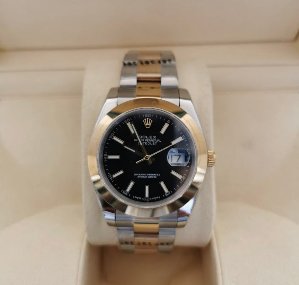 ⌚ Rolex Datejust Premium AAA+ Automático Safira – Top de Linha