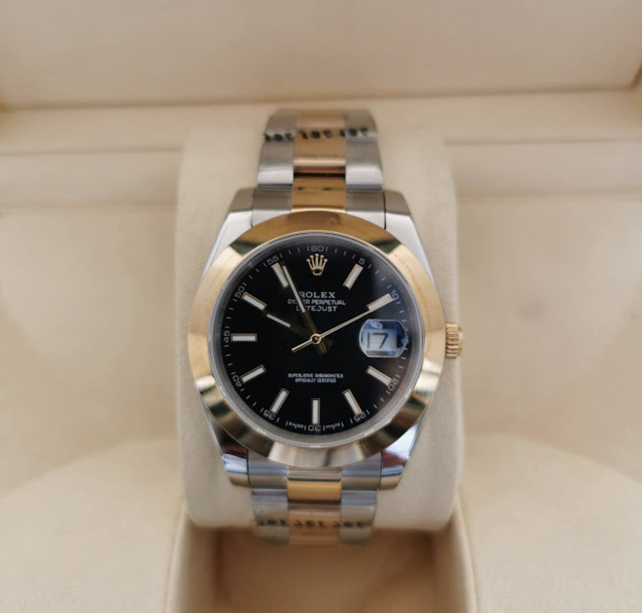 ⌚ Rolex Datejust Premium AAA+ Automático Safira – Top de Linha