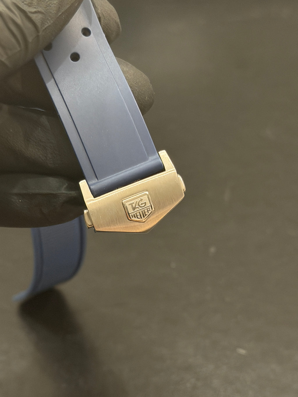Tag Heuer Formula 1 Azul Borracha 43mm - Automático - Vidro Safira