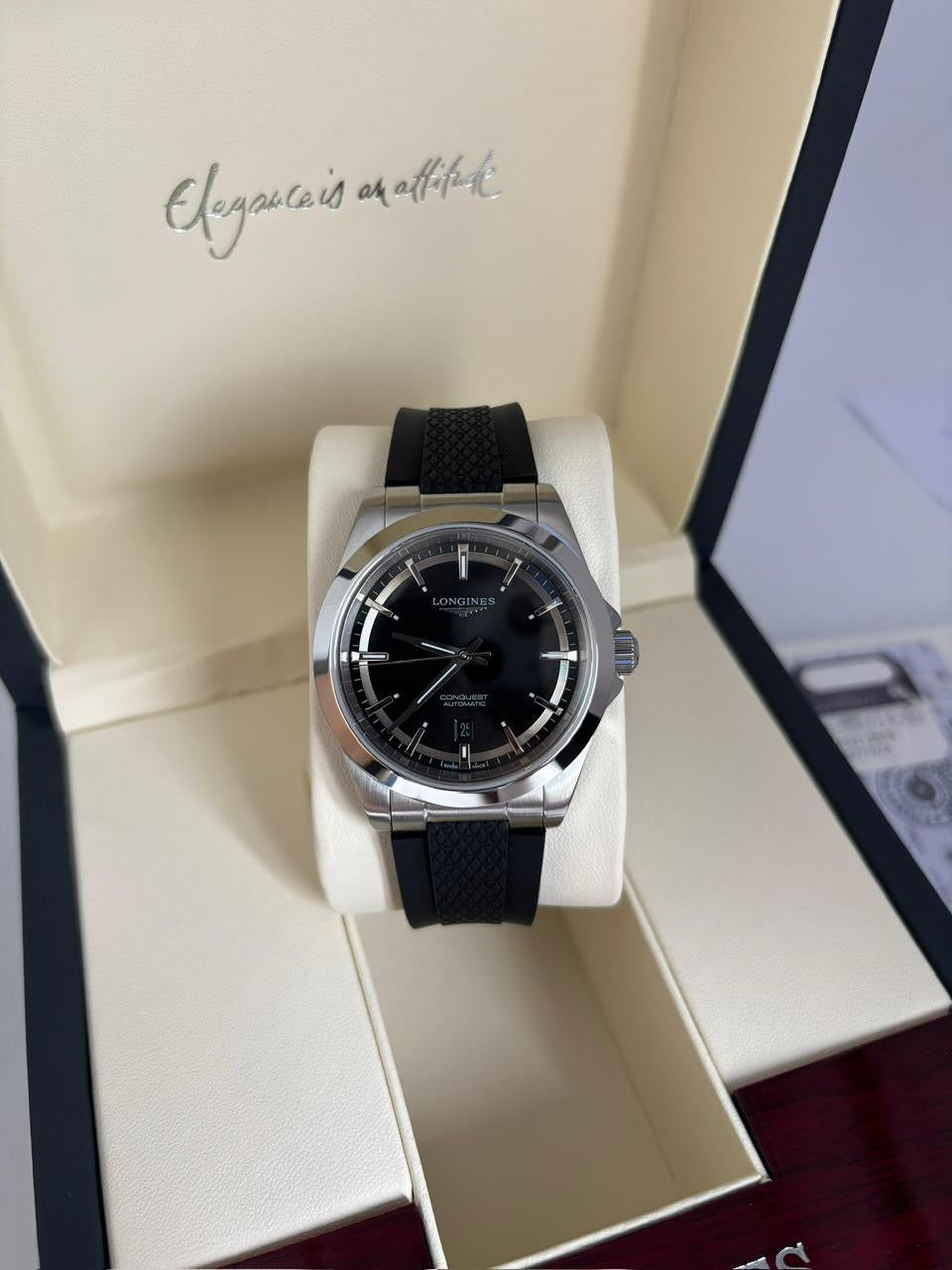 Relógio Longines Conquest Premium AAA+ – Elegância e Sofisticação