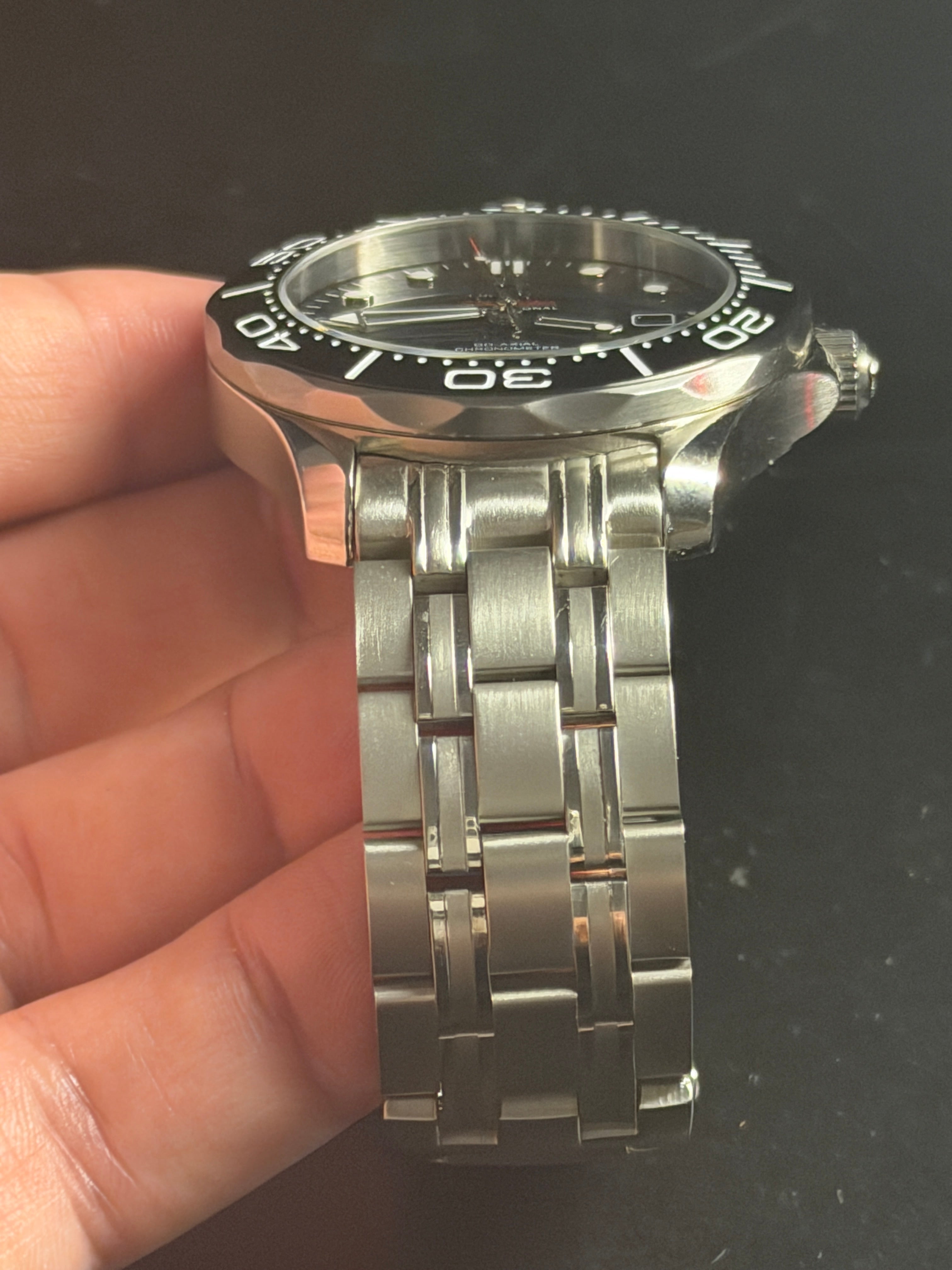 Relogio Omega Seamaster Automático Premium AAA+ – Vidro Safira | Top de Linha