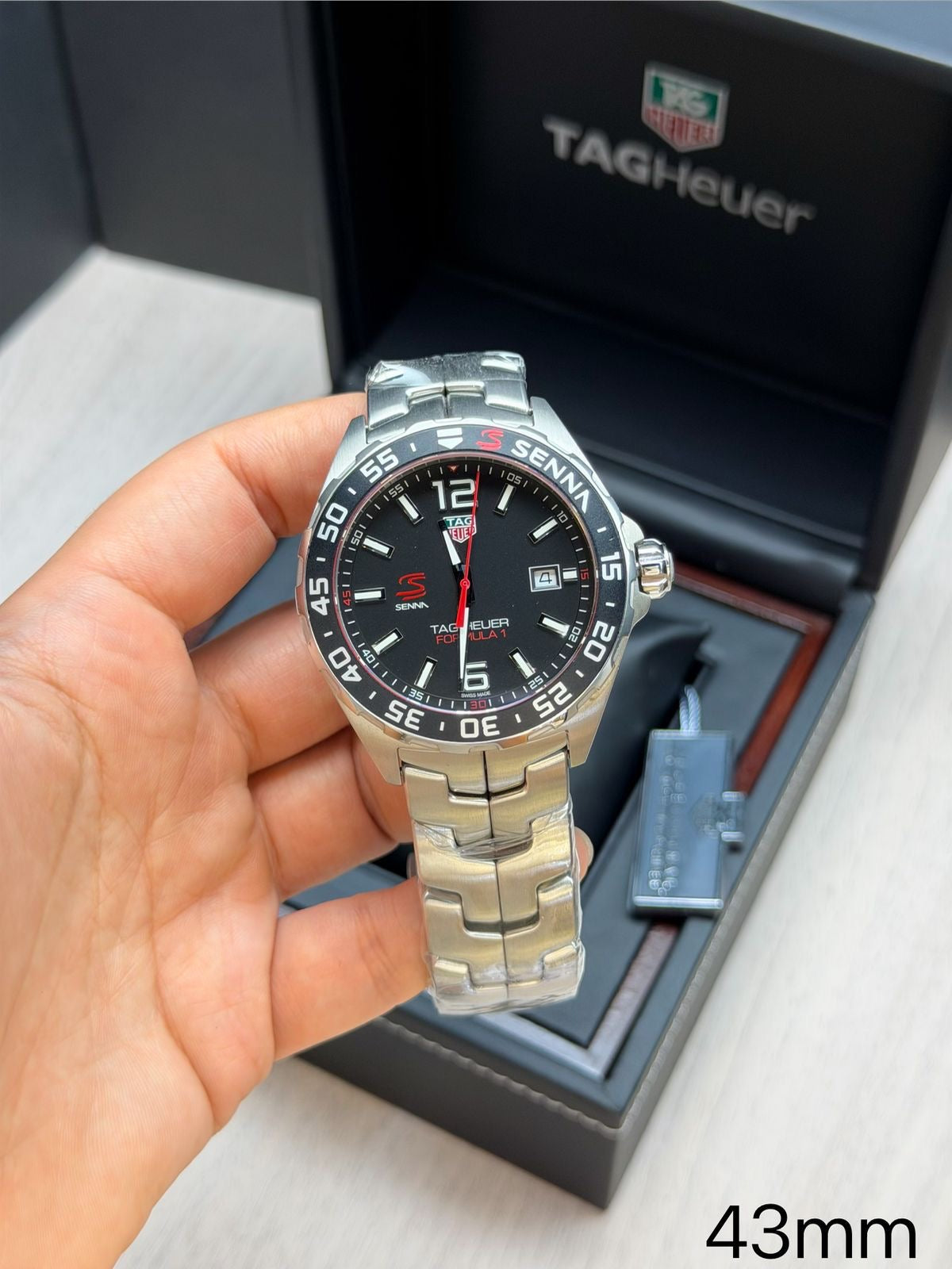 Relógio Super Clone TAG Heuer – Máquina Suíça ETA