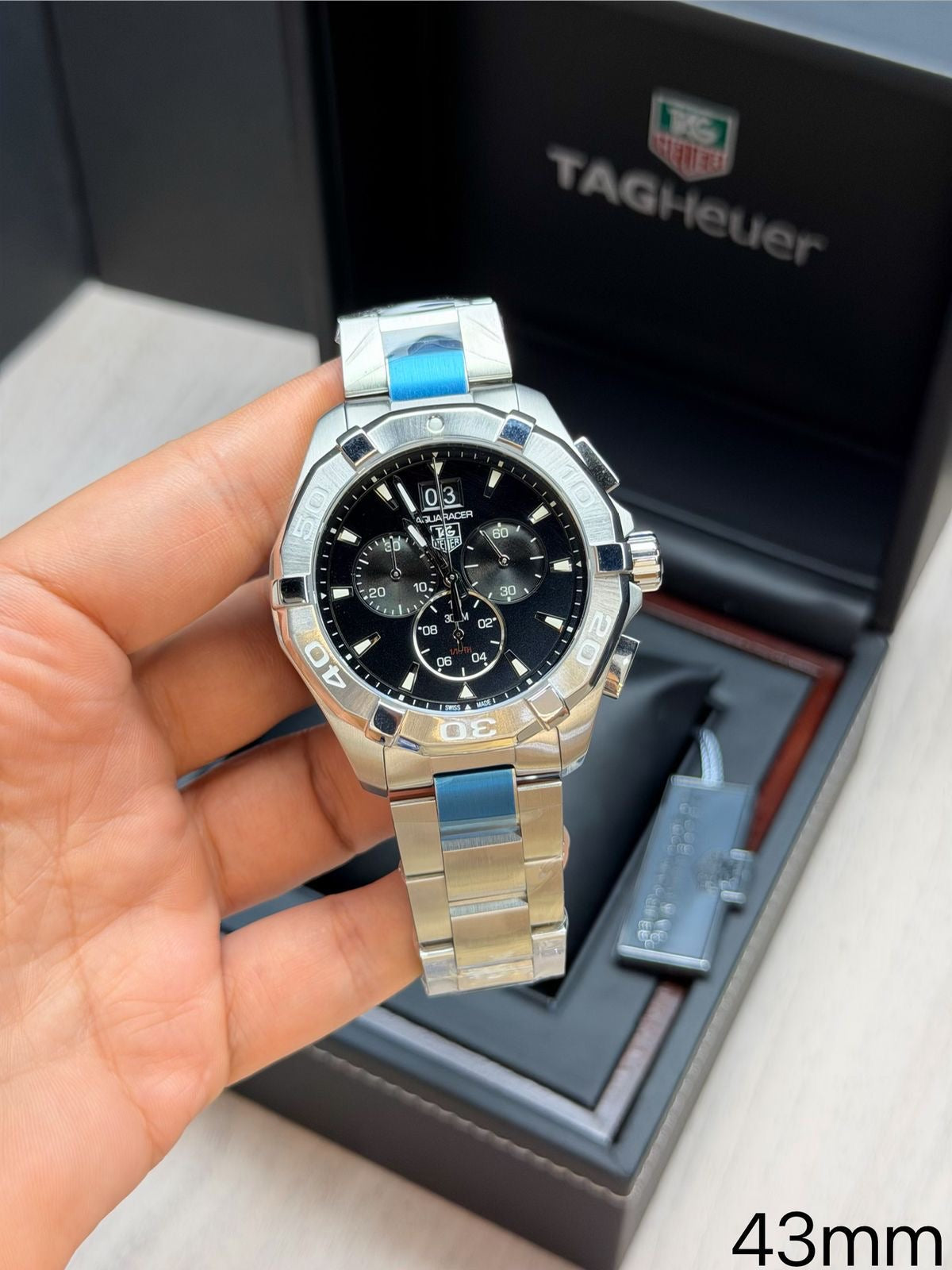 Relógio Super Clone TAG Heuer – Máquina Suíça ETA