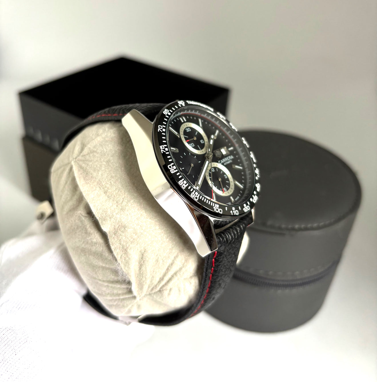 Relógio Tag Heuer Carrera Senna Premium AAA+ 43mm – Cronógrafo Automático Top de Linha