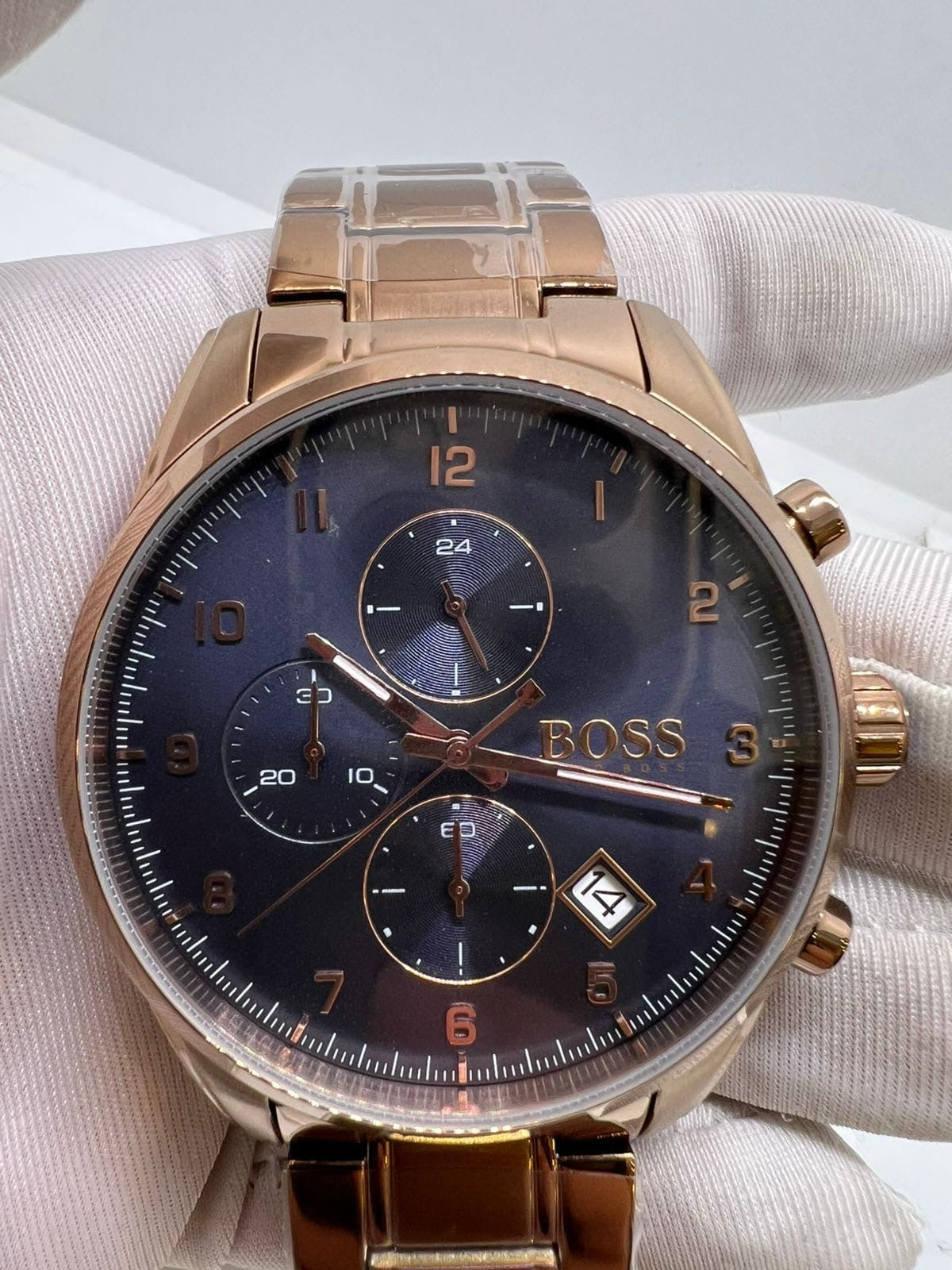 Relógio Masculino Hugo Boss - Aço Inox - 43mm - Cronógrafo