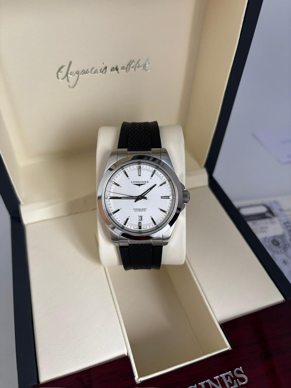 Relógio Longines Conquest Premium AAA+ – Elegância e Sofisticação