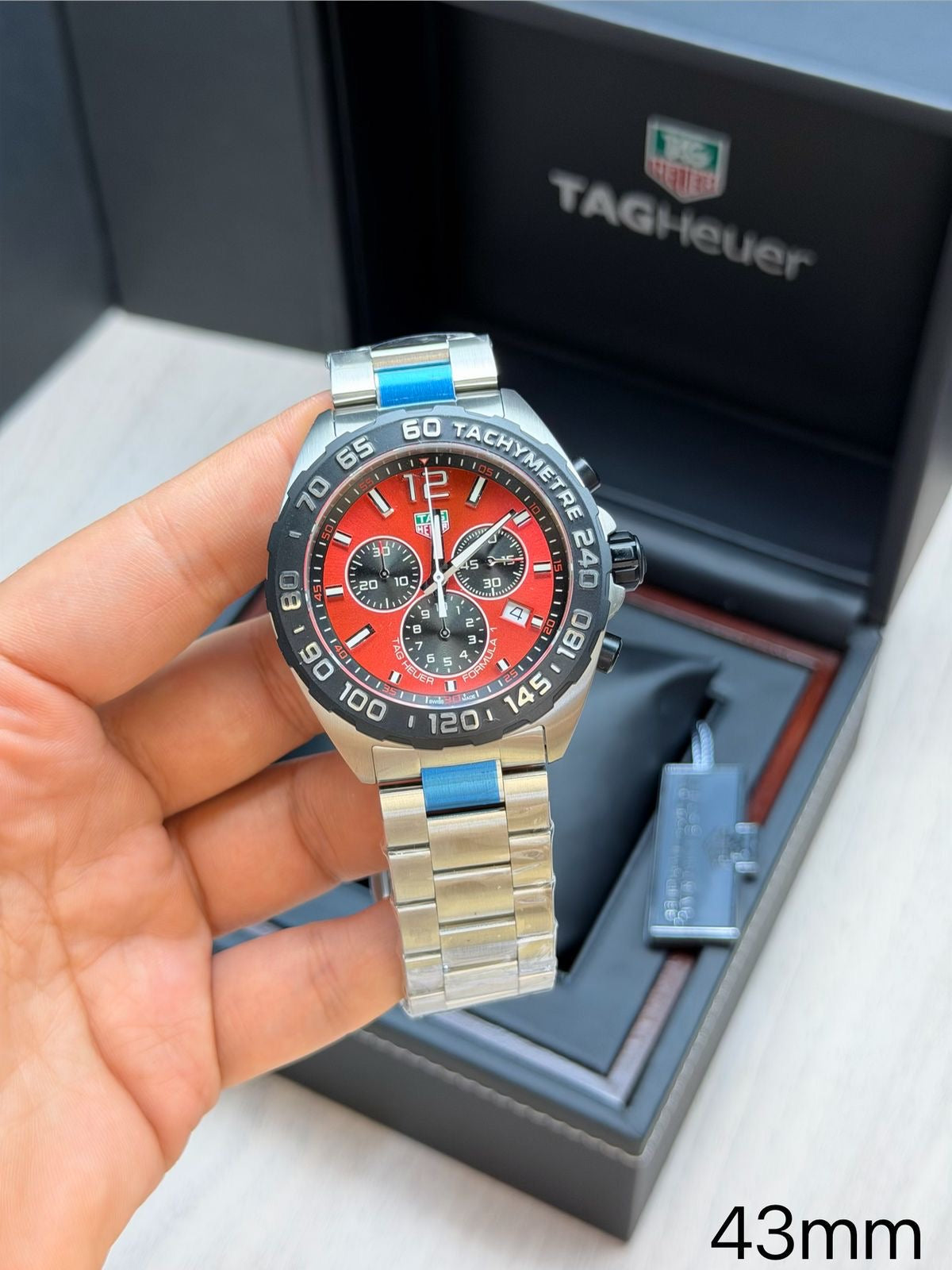 Relógio Super Clone TAG Heuer – Máquina Suíça ETA