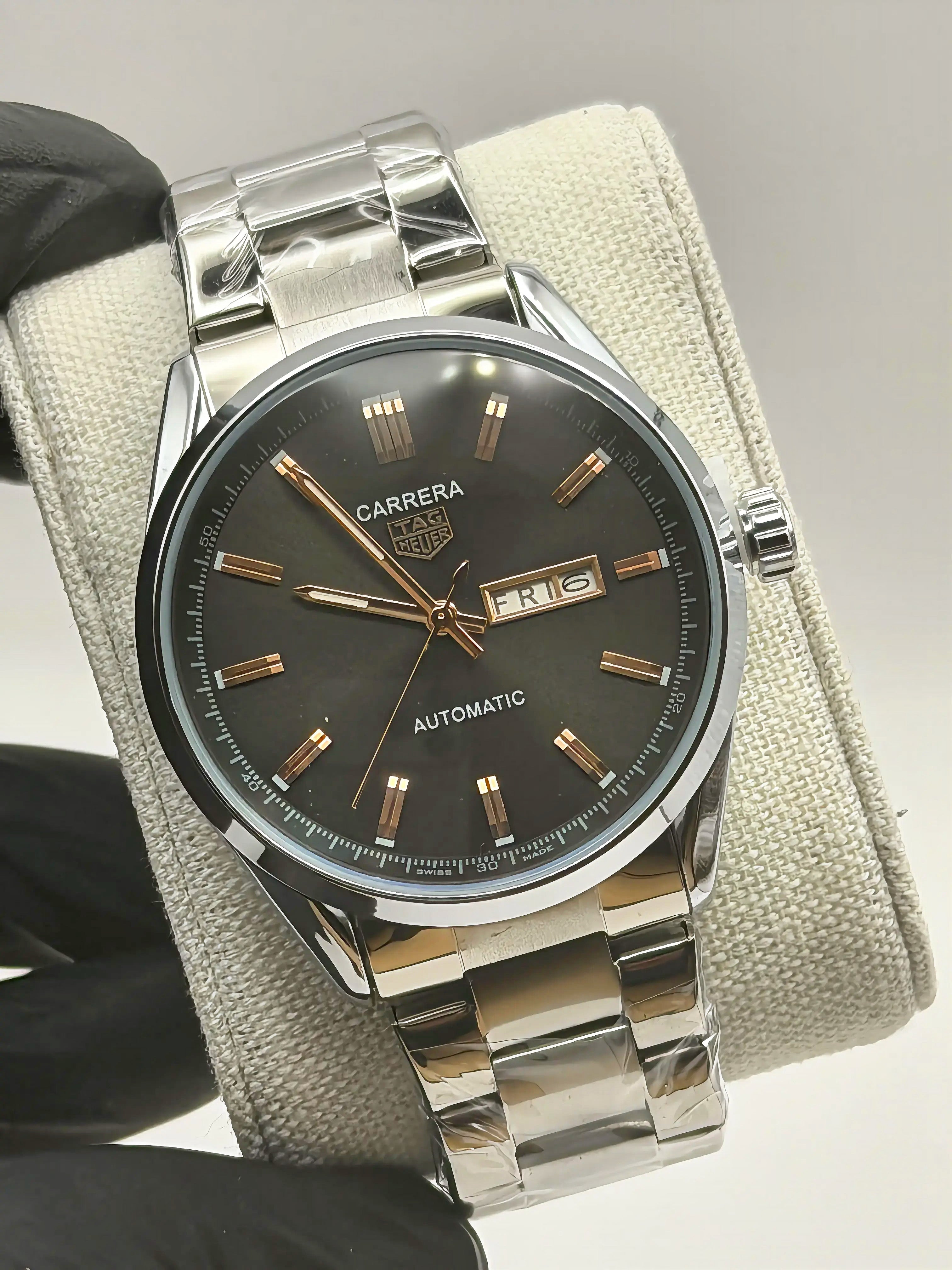 Relogio TAG Carrera 41mm – Elegância Clássica para o Dia a Dia - Linha Entrada