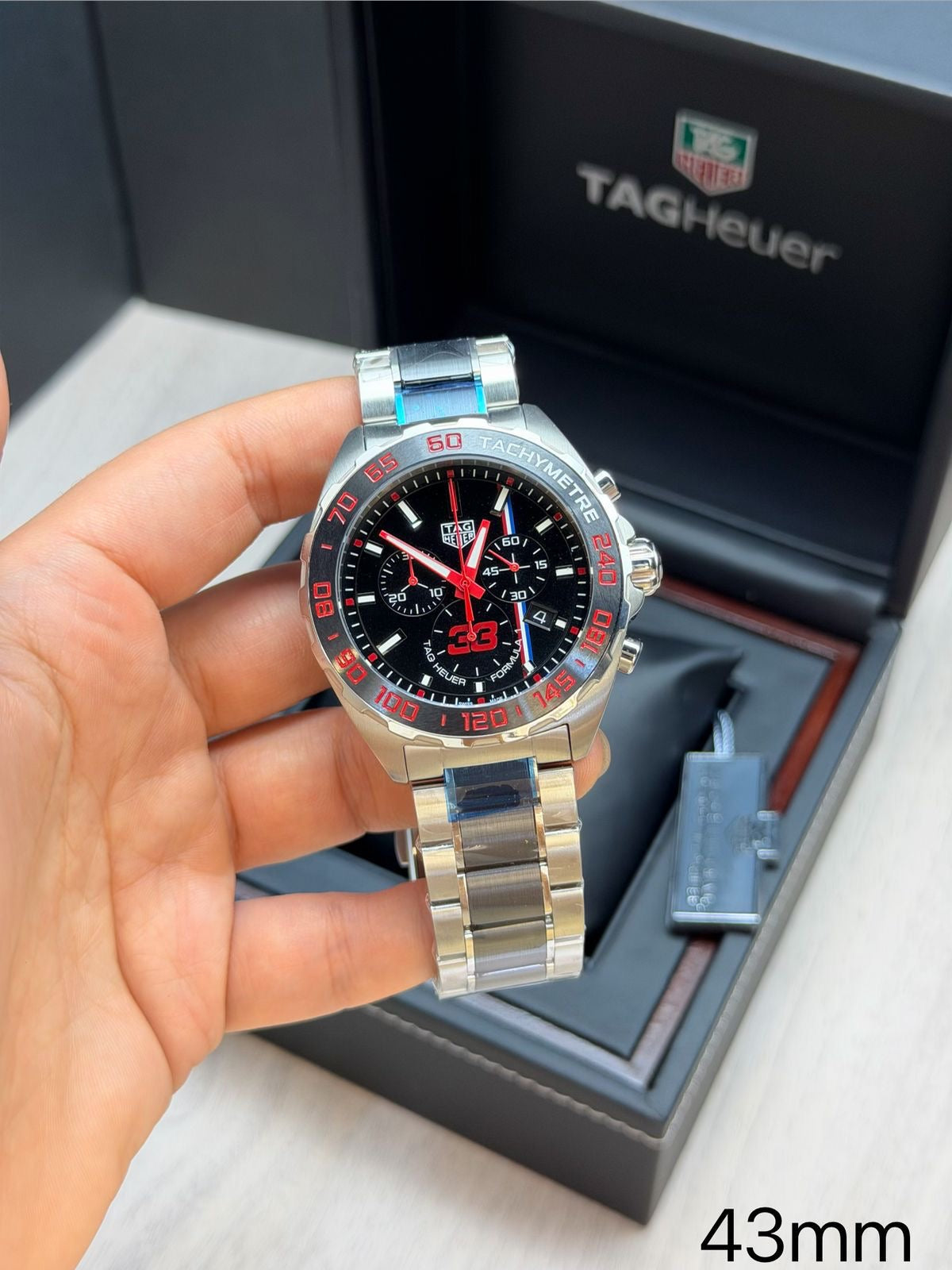 Relógio Super Clone TAG Heuer – Máquina Suíça ETA