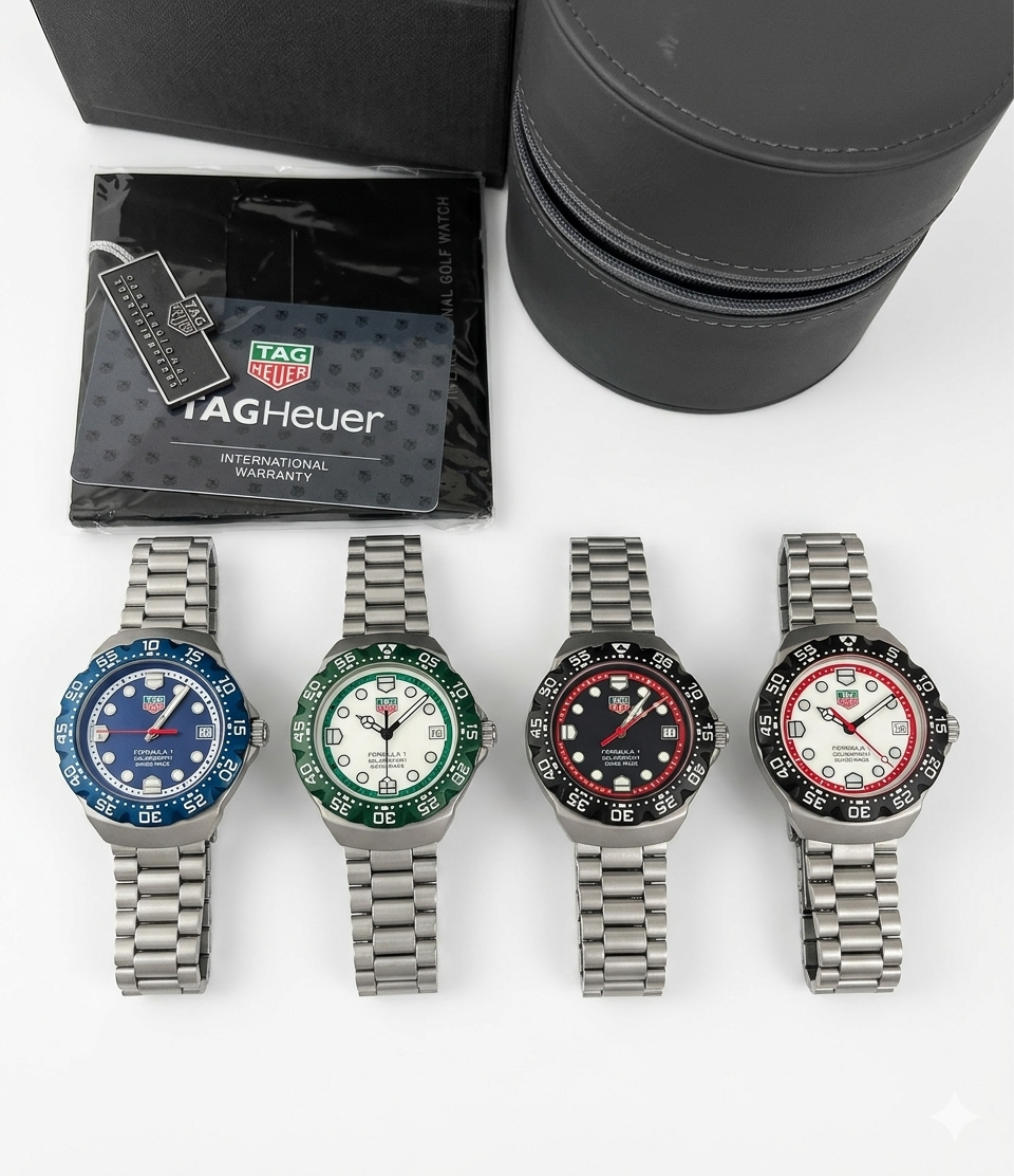 TAG Heuer Solargraph – Automático – Aço Inox – Vidro Safira – 38mm | Premium AAA+