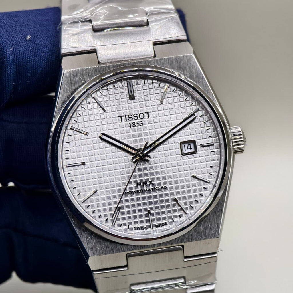 Tissot PRX Automático 40mm Linha Premium AAA+ – Vidro Safira | Aço Inoxidável