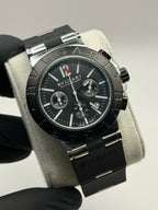 Relógio Bvlgari Aluminium Cronógrafo Masculino - Linha AA+