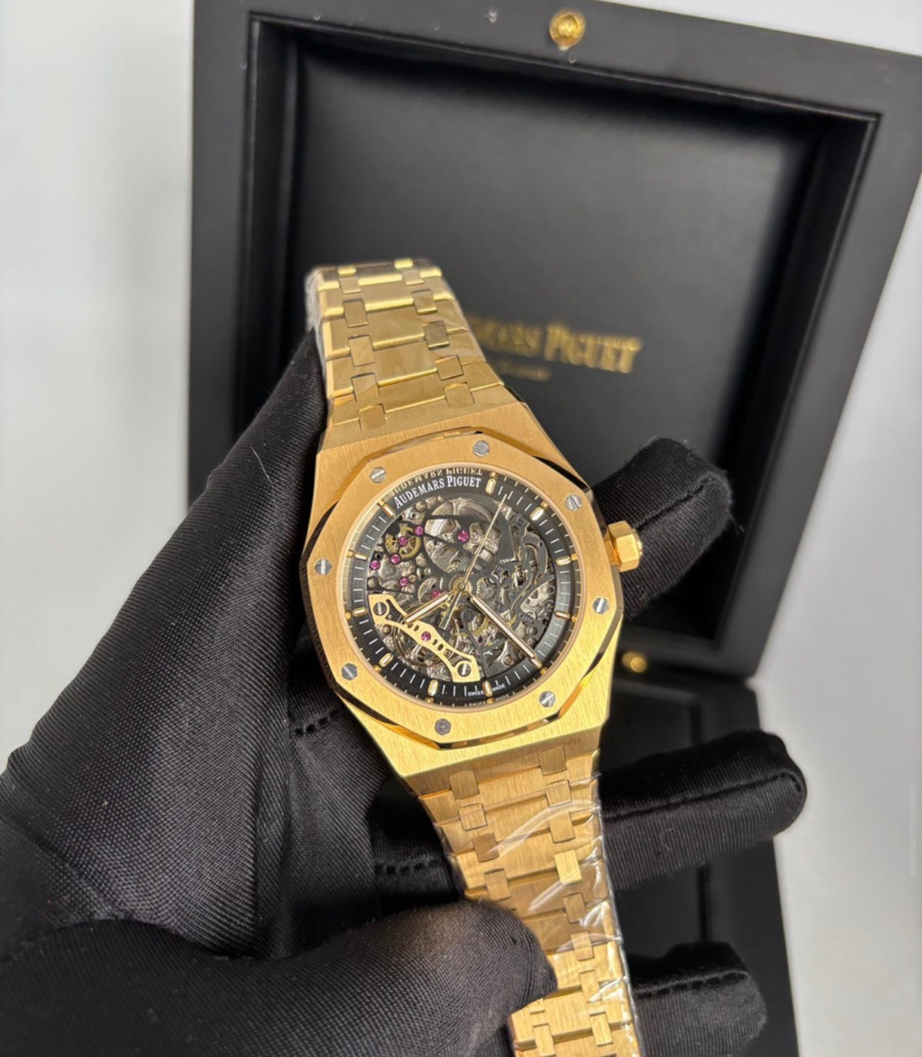 Relógio Audemars Piguet Royal Oak Skeleton Premium AAA+ Automático – Linha Top