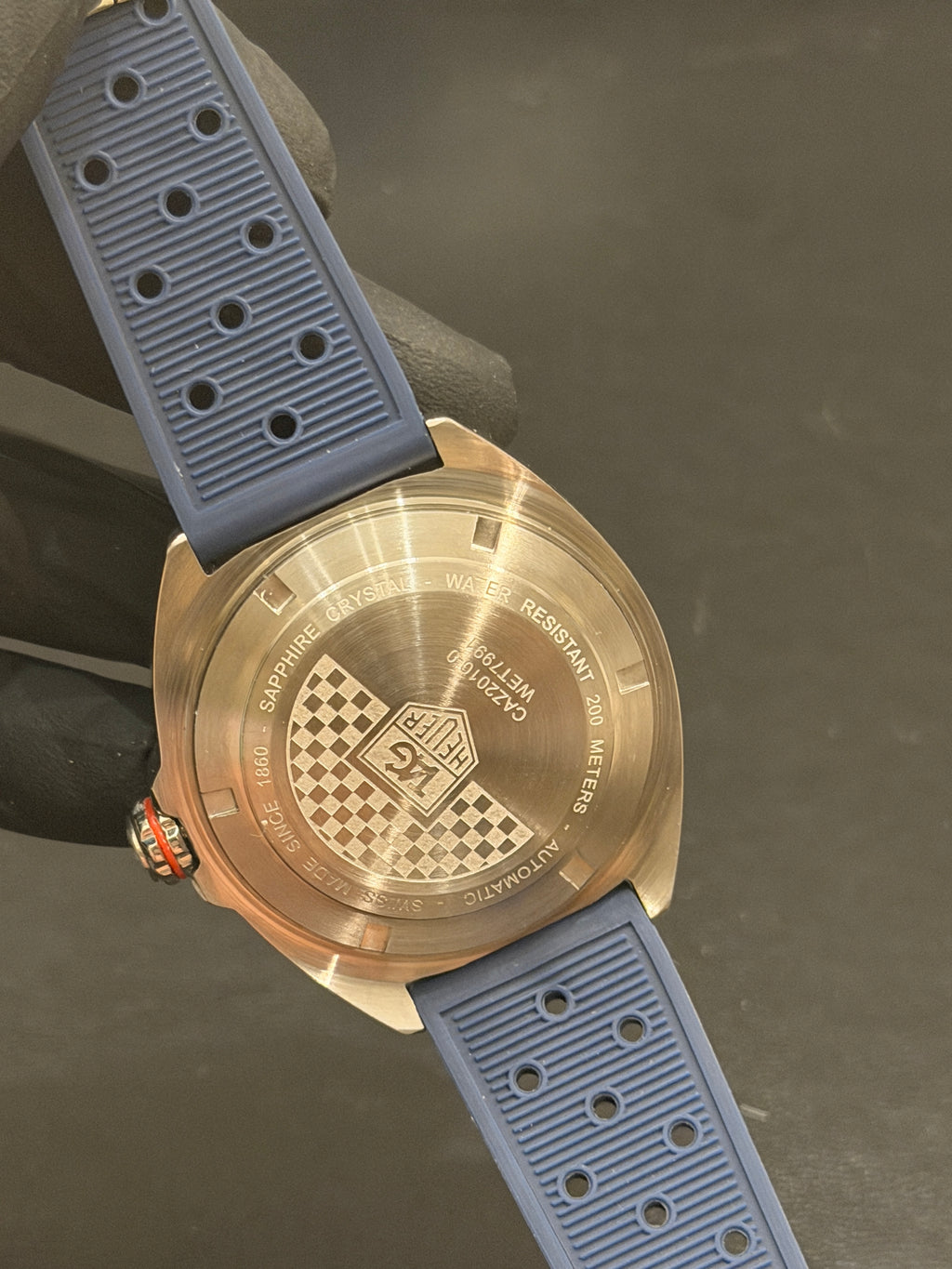 Tag Heuer Formula 1 Azul Borracha 43mm - Automático - Vidro Safira