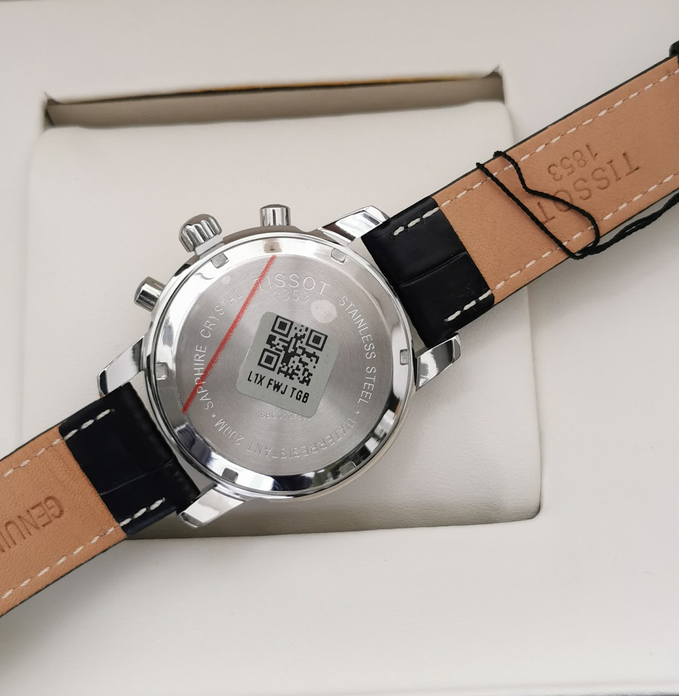 Tissot PRC200 - Couro Preto - Vidro Safira - 42mm - Prem AAA+