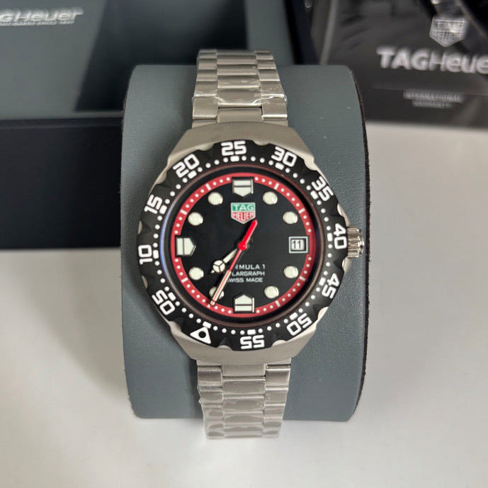 TAG Heuer Solargraph – Automático – Aço Inox – Vidro Safira – 38mm | Premium AAA+