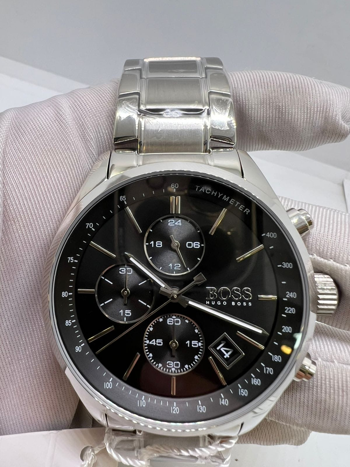 Relógio Masculino Hugo Boss - Aço Inox - 43mm - Cronógrafo