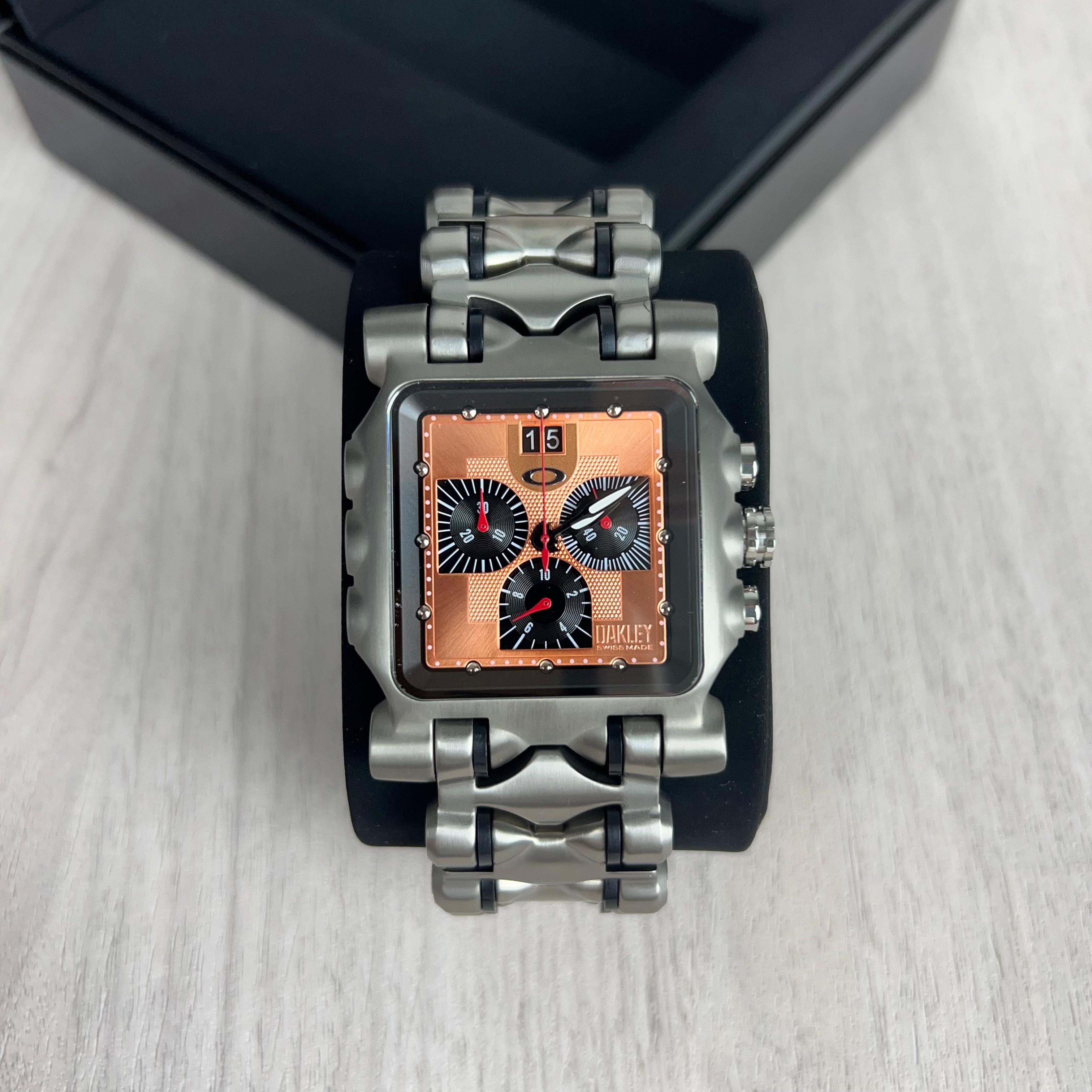 Oakley Time Machine Titanium Chronograph Top Premium