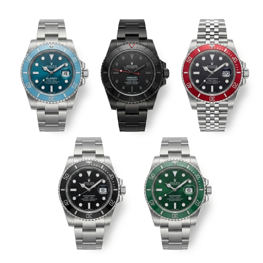 ⌚ Rolex Submariner Automático 40mm - Premium AAA+ – 5 Cores | Vidro Safira | Máquina Citizen