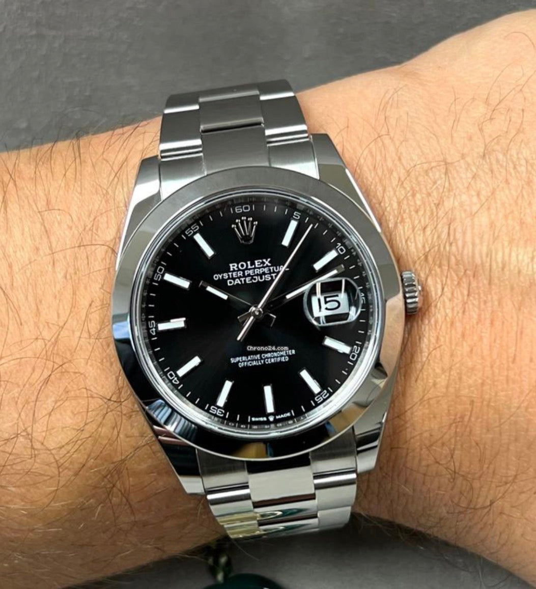 ⌚ Rolex Datejust Premium AAA+ Automático Safira – Top de Linha
