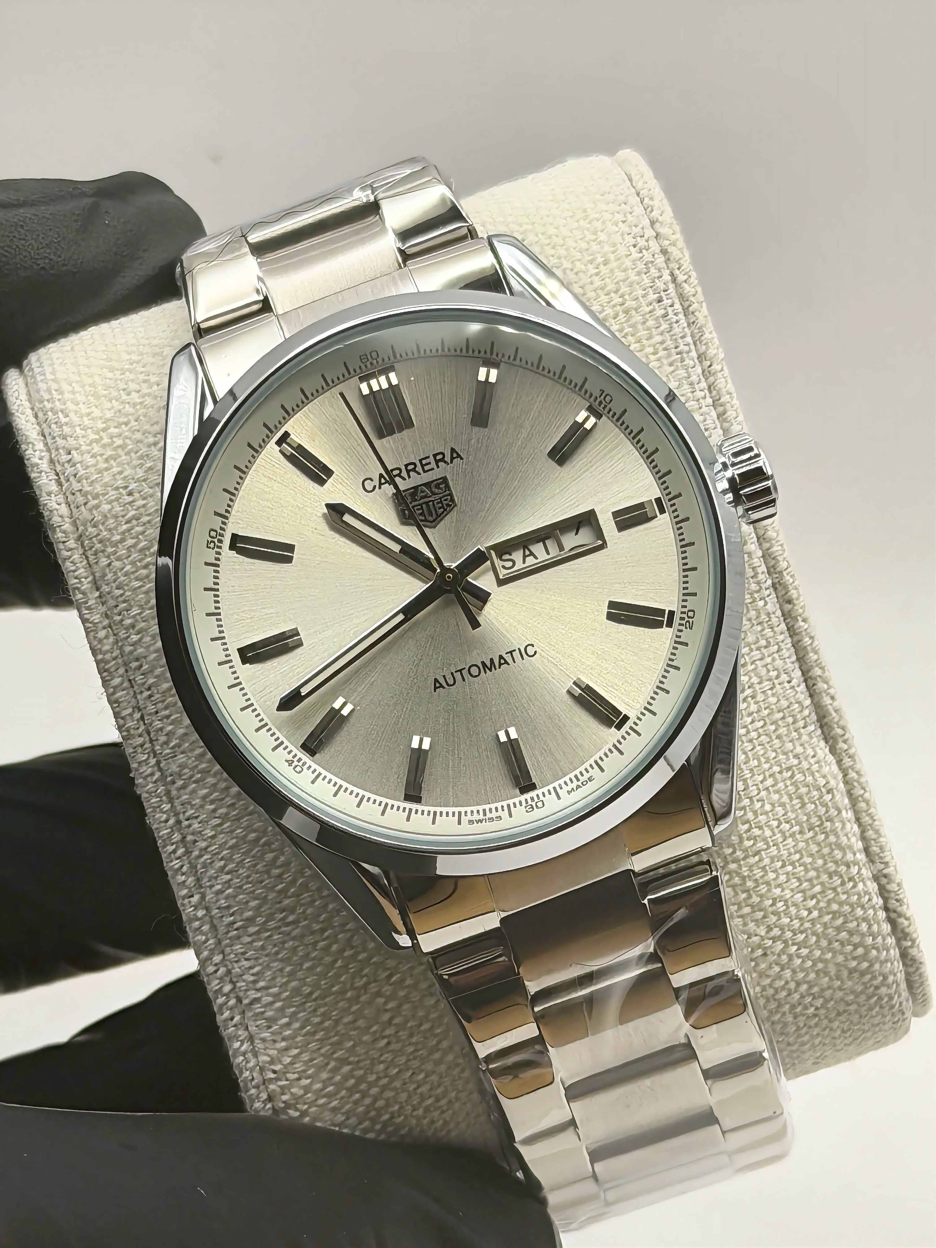 Relogio TAG Carrera 41mm – Elegância Clássica para o Dia a Dia - Linha Entrada