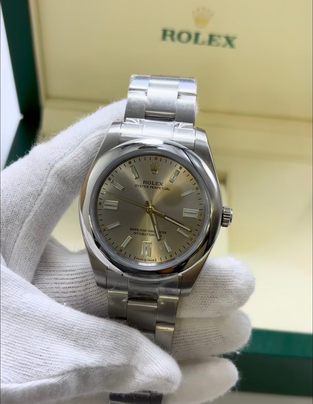 ⌚ Rolex Datejust Premium AAA+ Automático Safira – Top de Linha
