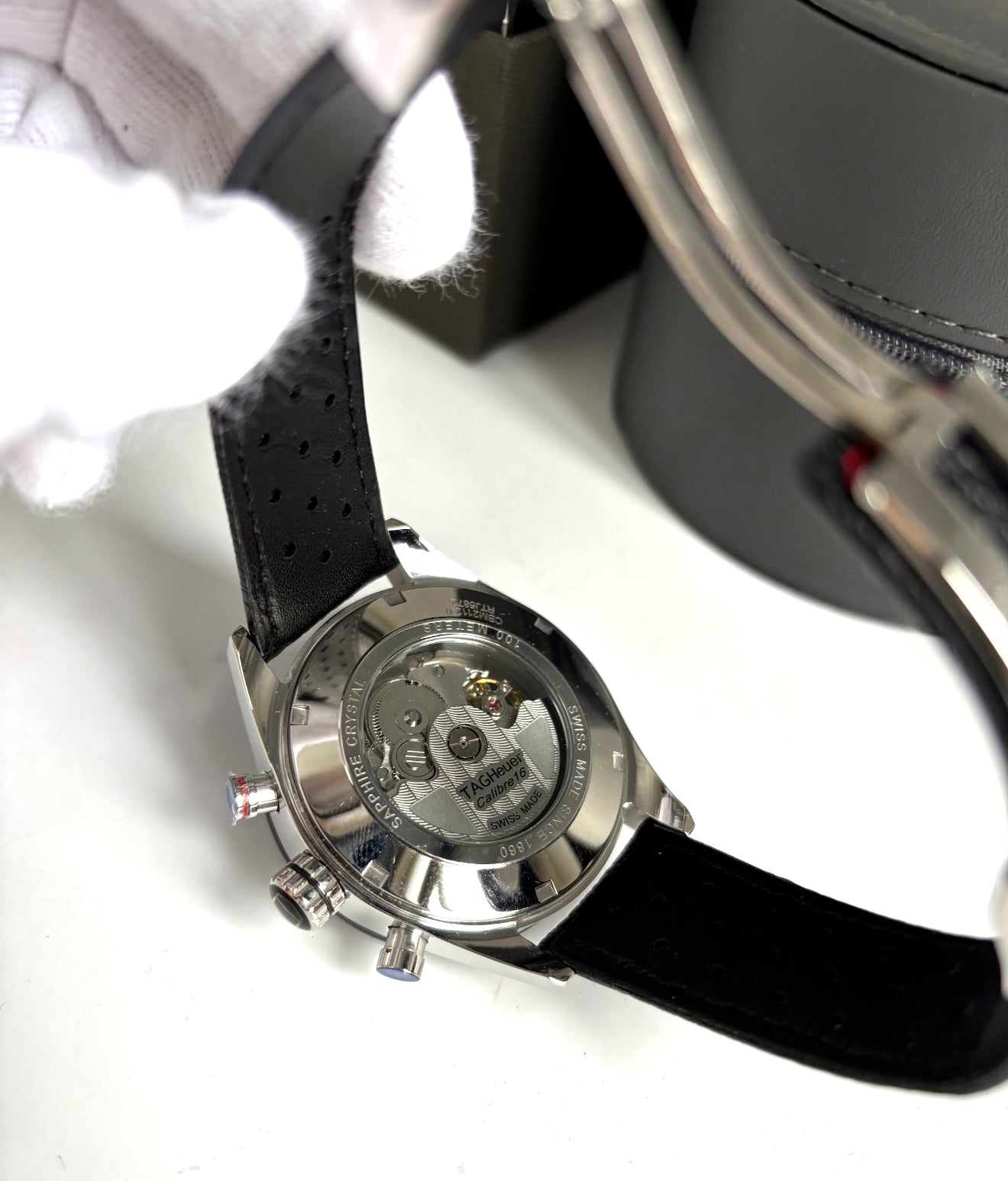 Relógio Tag Heuer Carrera Senna Premium AAA+ 43mm – Cronógrafo Automático Top de Linha