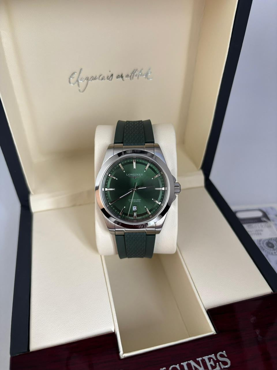 Relógio Longines Conquest Premium AAA+ – Elegância e Sofisticação