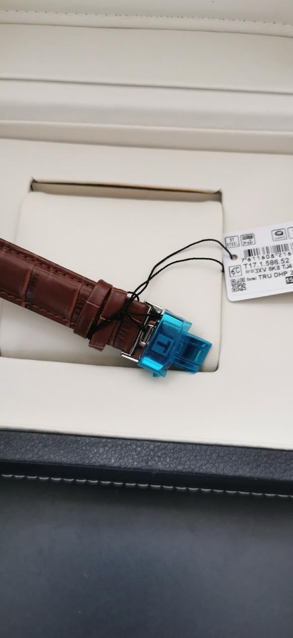 Tissot Masculino PRC200 - Couro Marrom 41mm - Quartzo - Top Premium AAA+