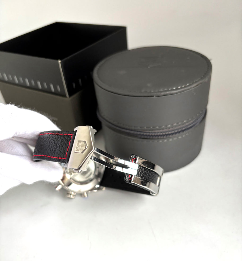 Relógio Tag Heuer Carrera Senna Premium AAA+ 43mm – Cronógrafo Automático Top de Linha