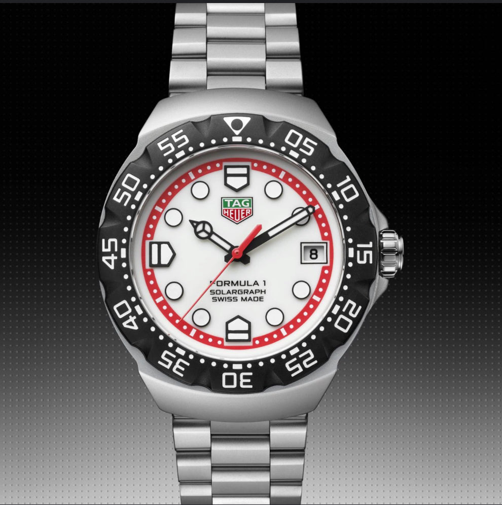 TAG Heuer Solargraph – Automático – Aço Inox – Vidro Safira – 38mm | Premium AAA+