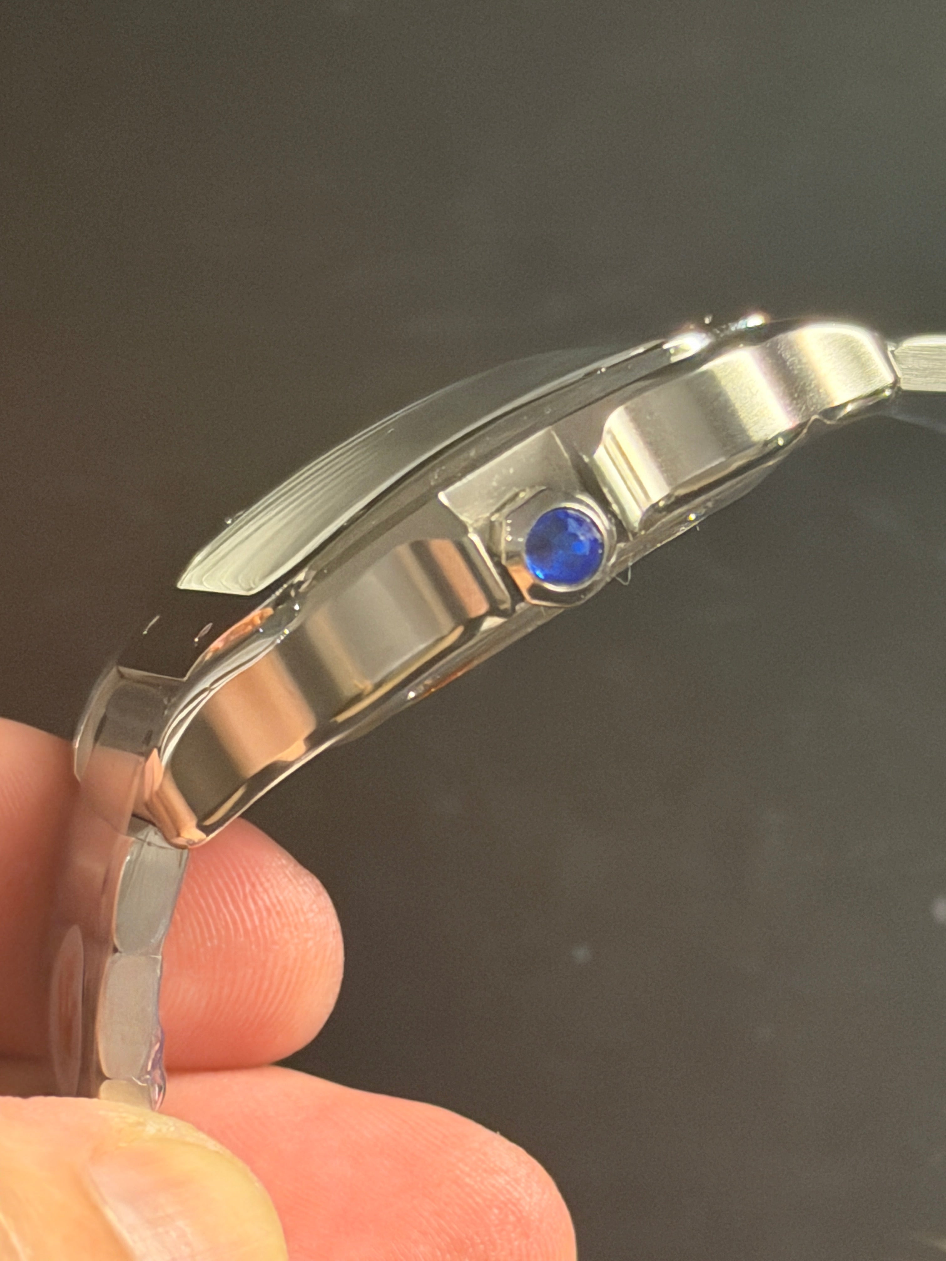 Cartier Santos Automático – Premium AAA+ | Vidro Safira | Top de Linha