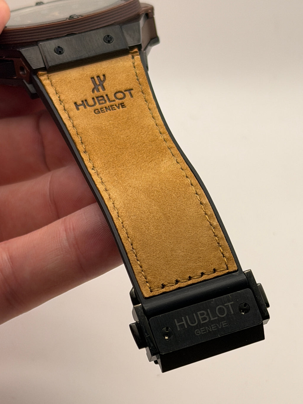 Hublot Geneve Skeleton Black Gold Premium AAA+ Cronógrafo Masculino