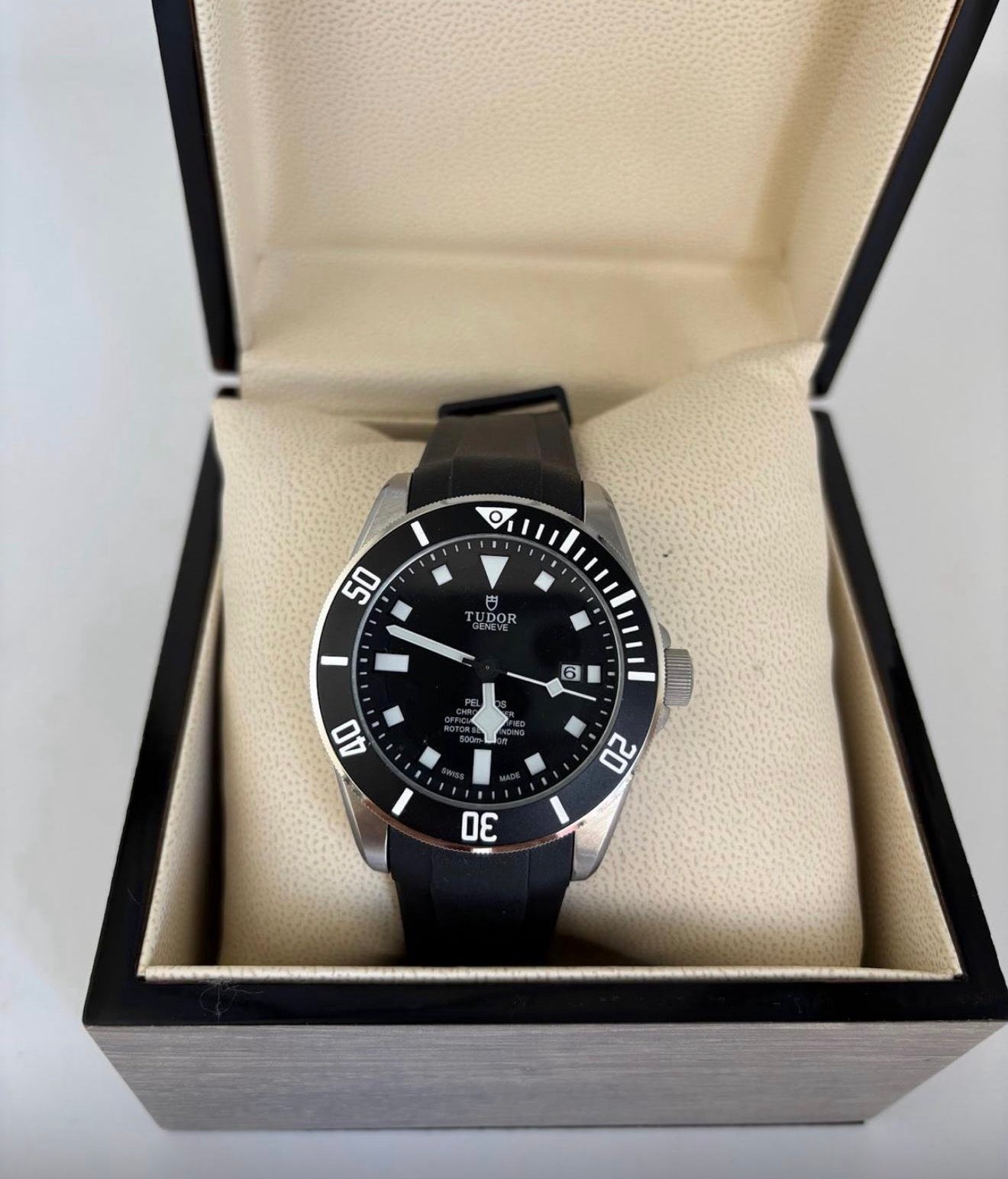 Relogio Tudor Pelagos Premium AAA+ Automático – Vidro Safira – Diver 500m – Pulseira Borracha