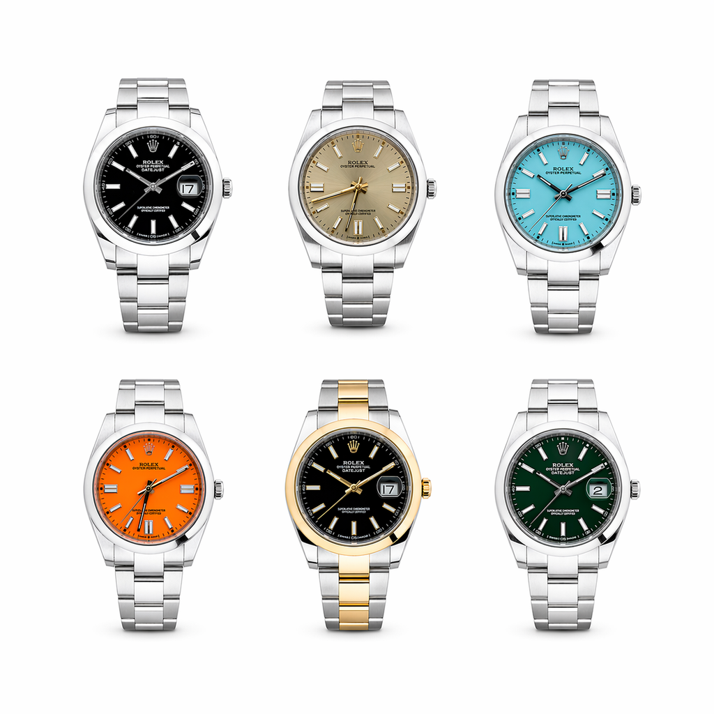 ⌚ Rolex Datejust Premium AAA+ Automático Safira – Top de Linha