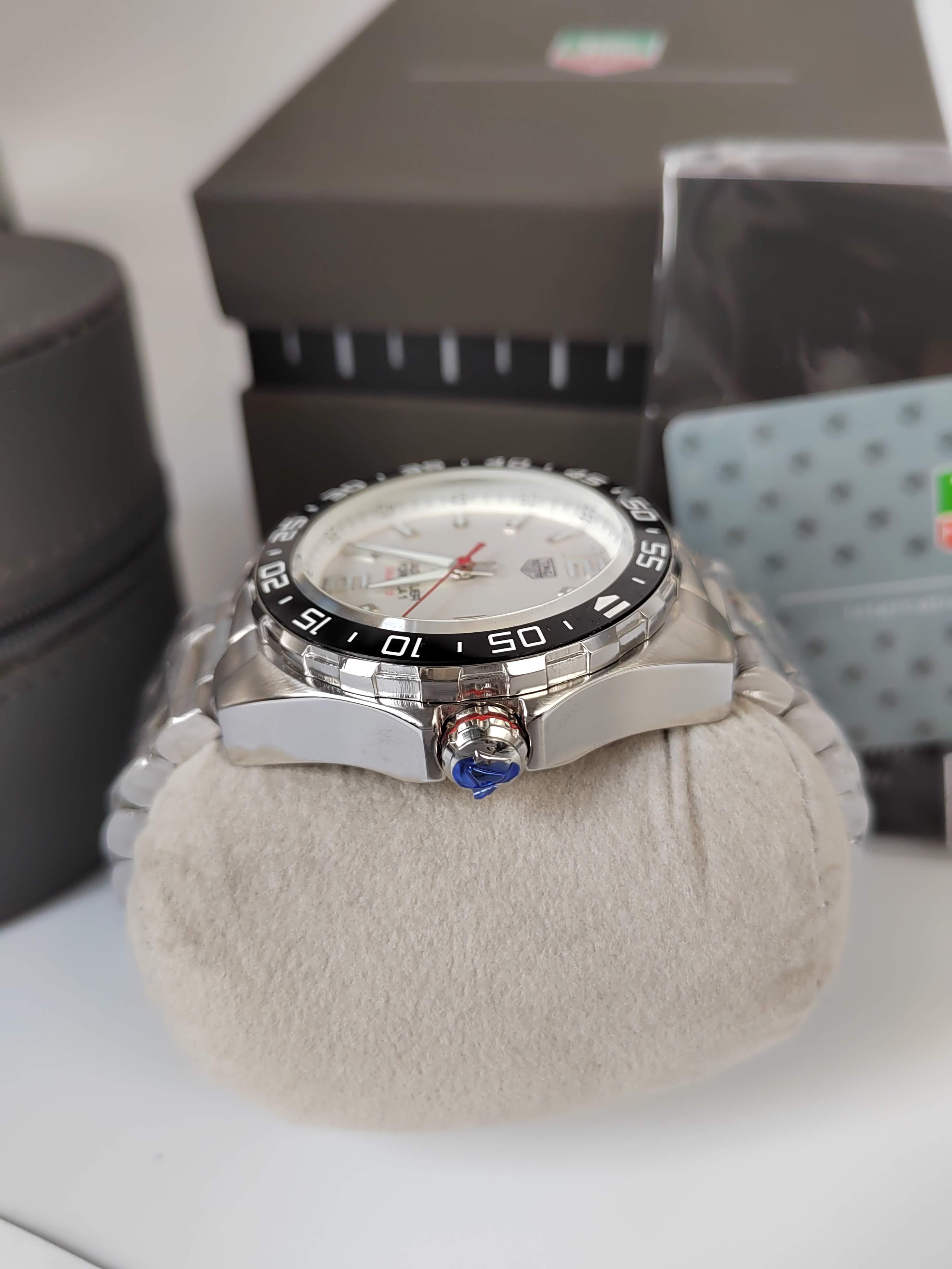 Tag Heuer Formula Prem A+++ - Automático- Vidro Safira - 43mm - Aço 904l