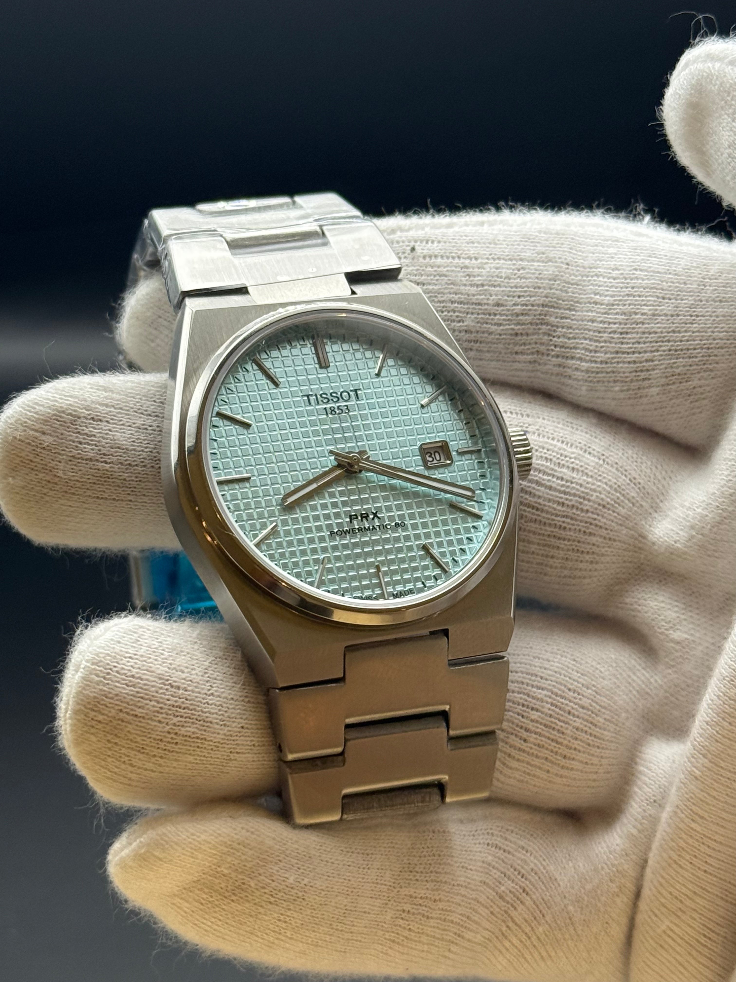 Tissot PRX Automático 40mm Linha Premium AAA+ – Vidro Safira | Aço Inoxidável