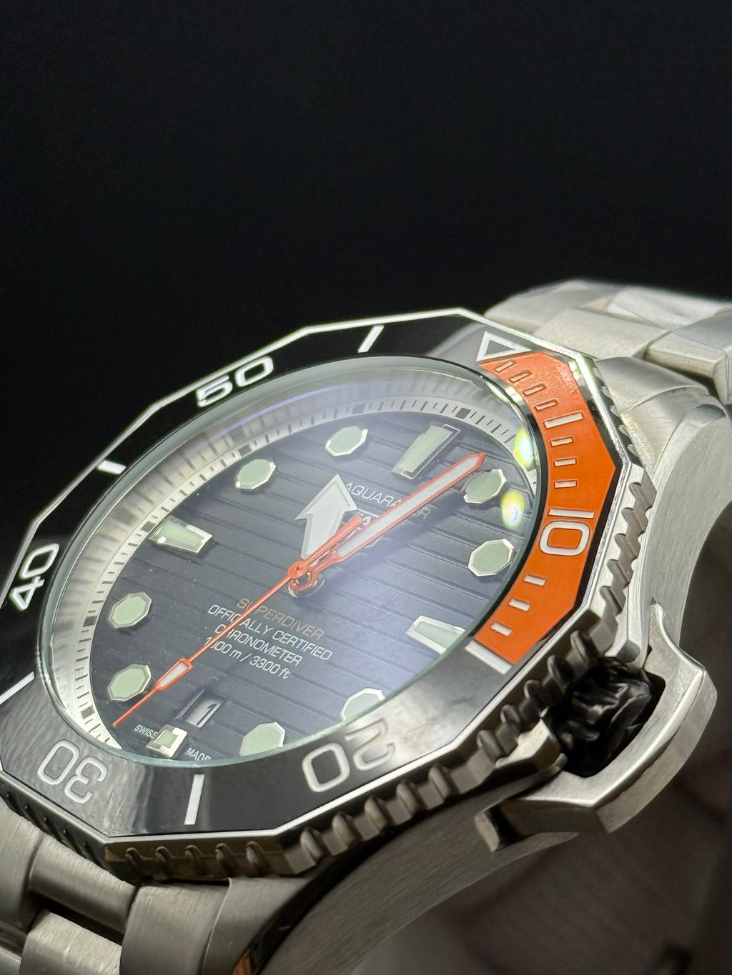 TAG Heuer Aquaracer 1000M Super Diver – 43mm - Vidro Safira - Premium A+++