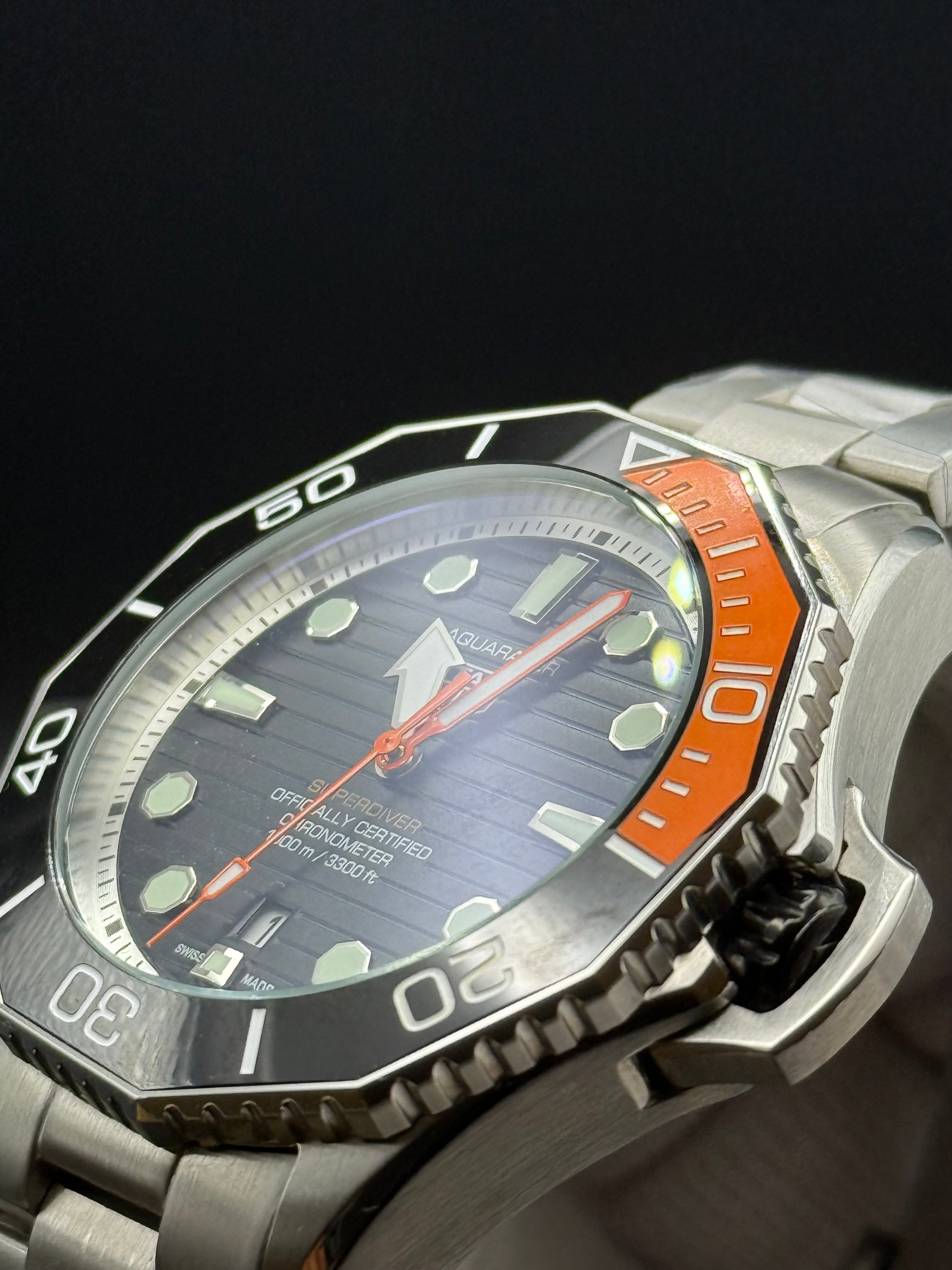 TAG Heuer Aquaracer 1000M Super Diver – 43mm - Vidro Safira - Premium A+++