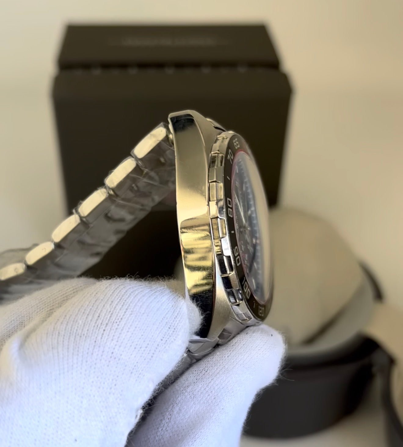 TAG Heuer Formula 1 Senna – Cronógrafo – Quartzo – Aço Inox – Vidro Safira – 43mm | Premium AAA+