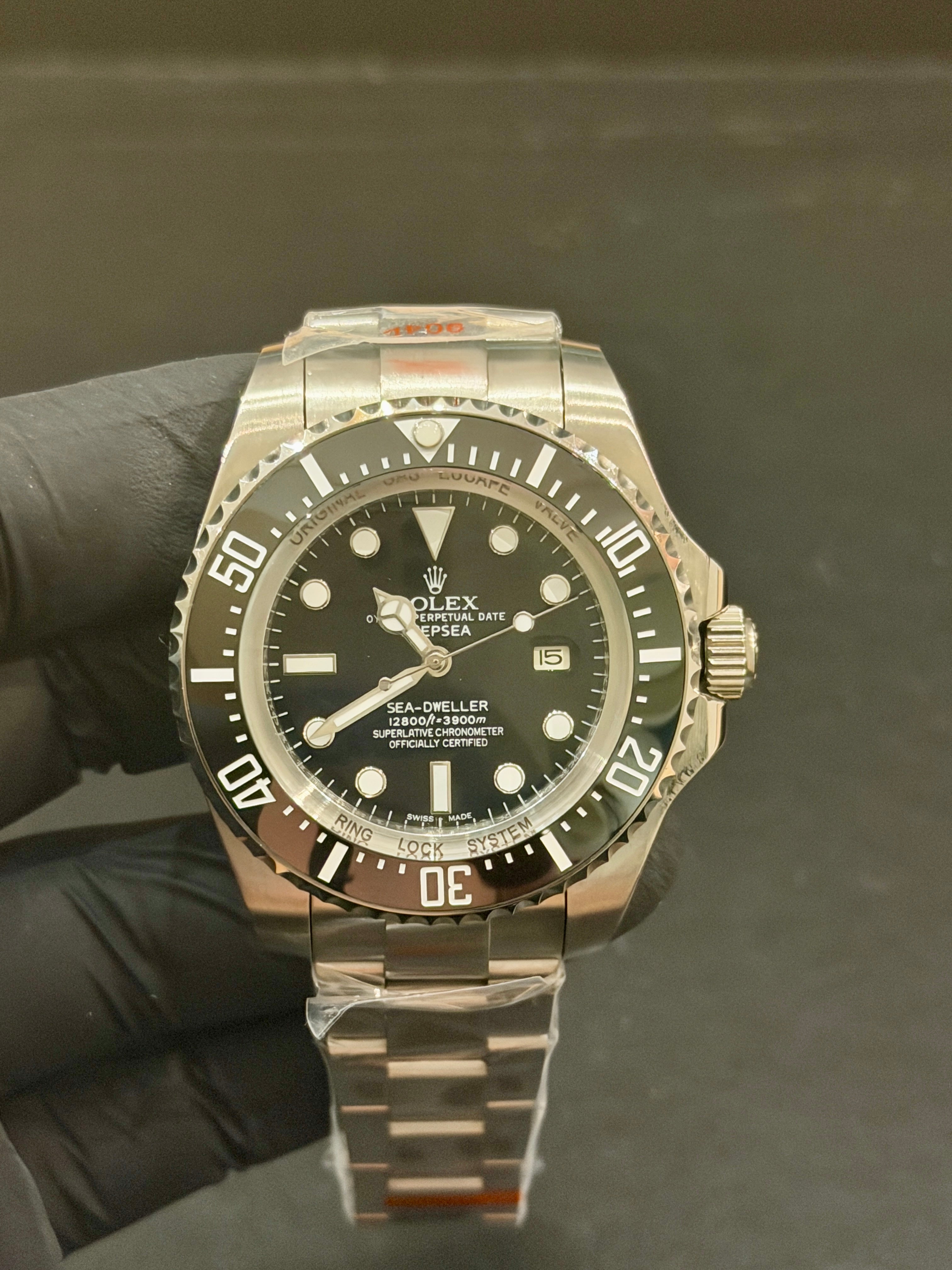 Relógio Rolex Sea-Dweller - AAA+ Automático Modelo Diver Premium Vidro Safira