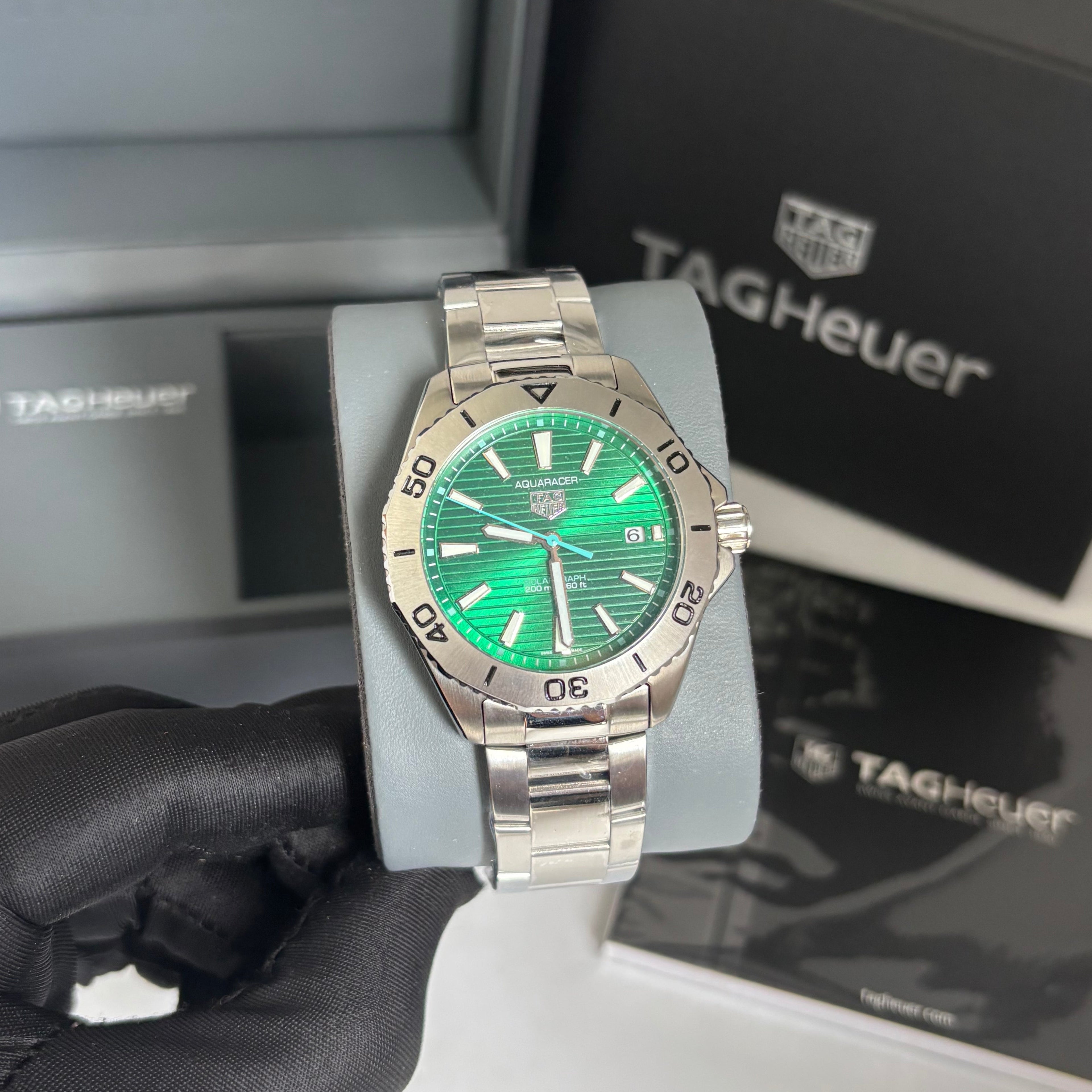 TAG Heuer Aquaracer – 41mm - Vidro Safira - Automático - Aço 904l - Premium AAA+