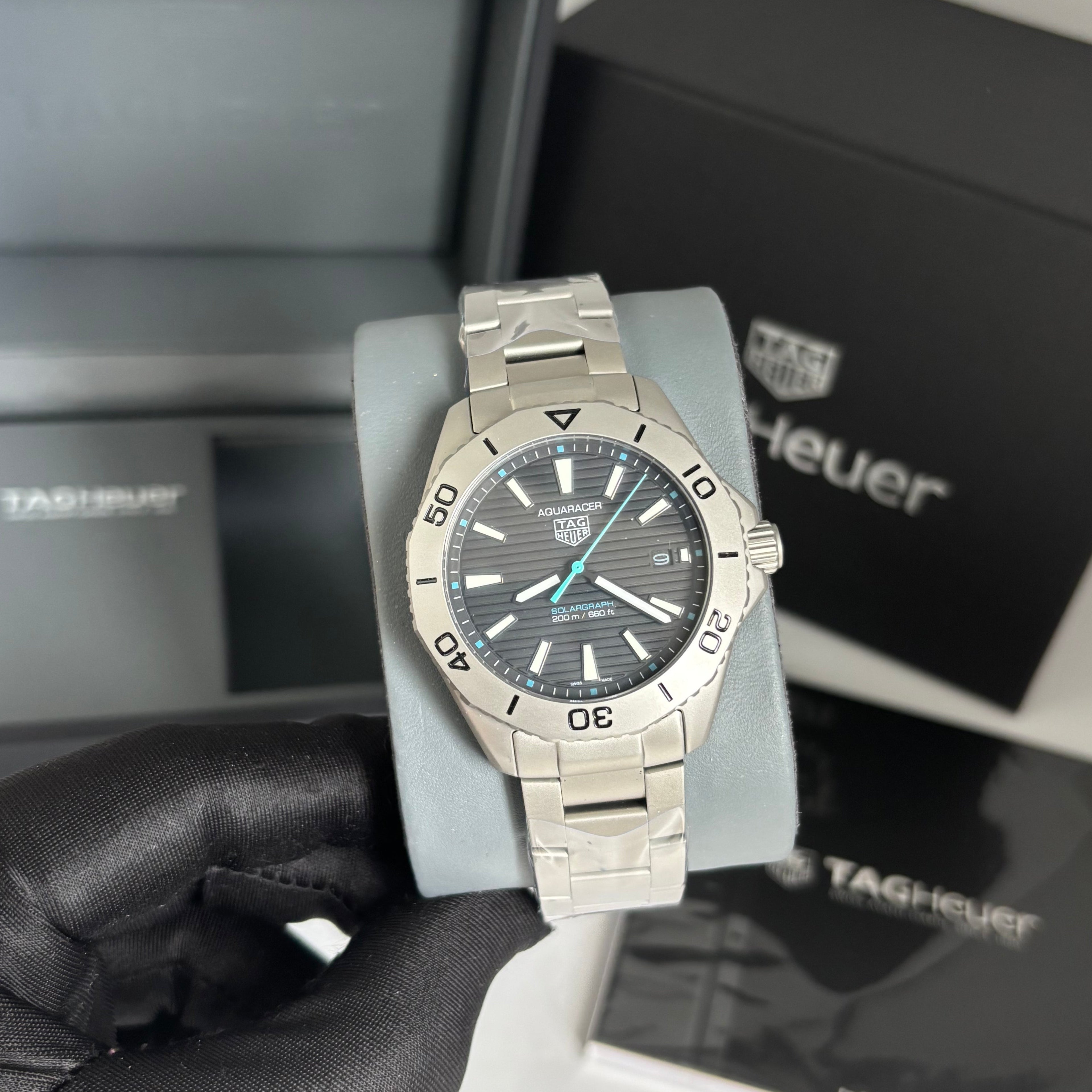 TAG Heuer Aquaracer – 41mm - Vidro Safira - Automático - Aço 904l - Premium AAA+