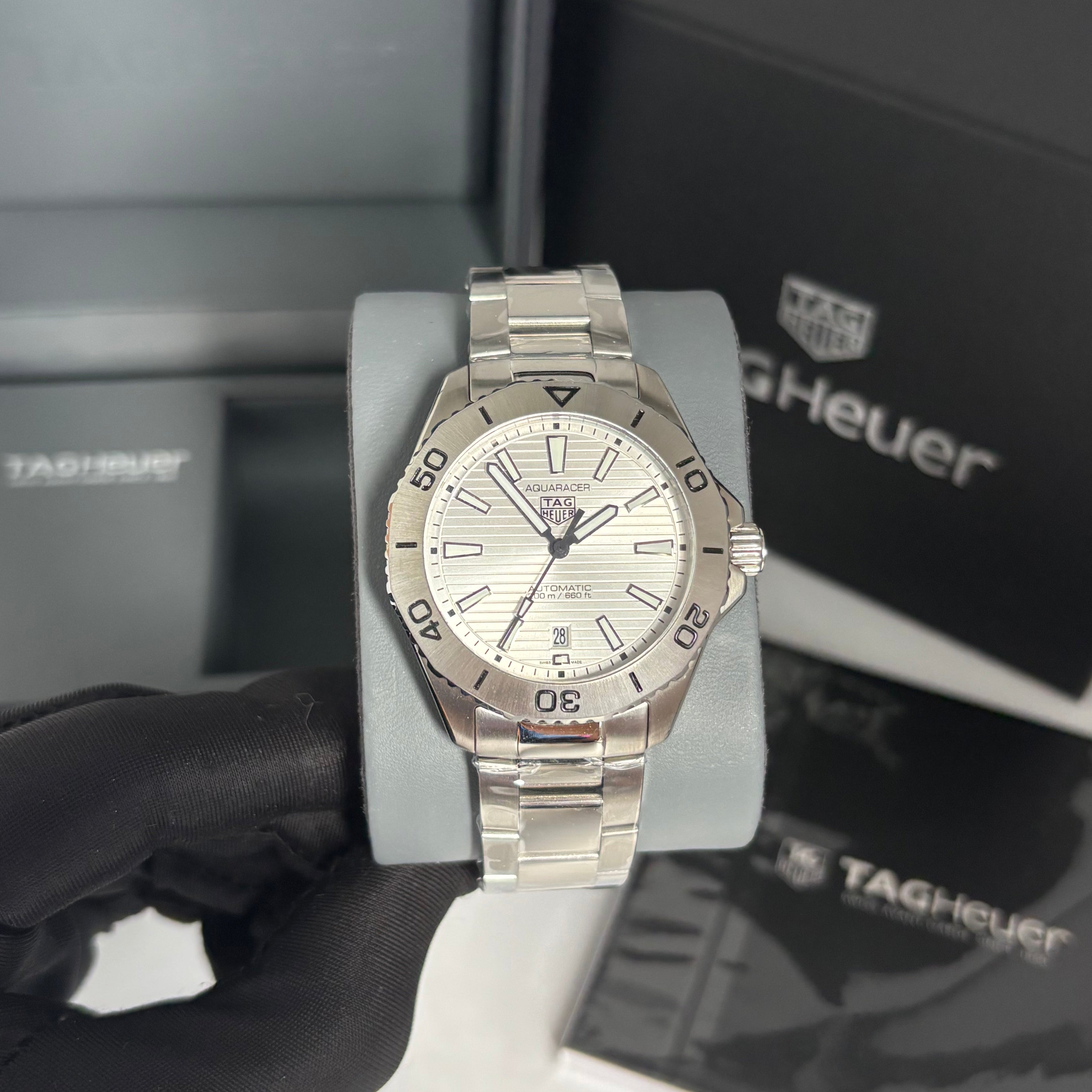 TAG Heuer Aquaracer – 41mm - Vidro Safira - Automático - Aço 904l - Premium AAA+