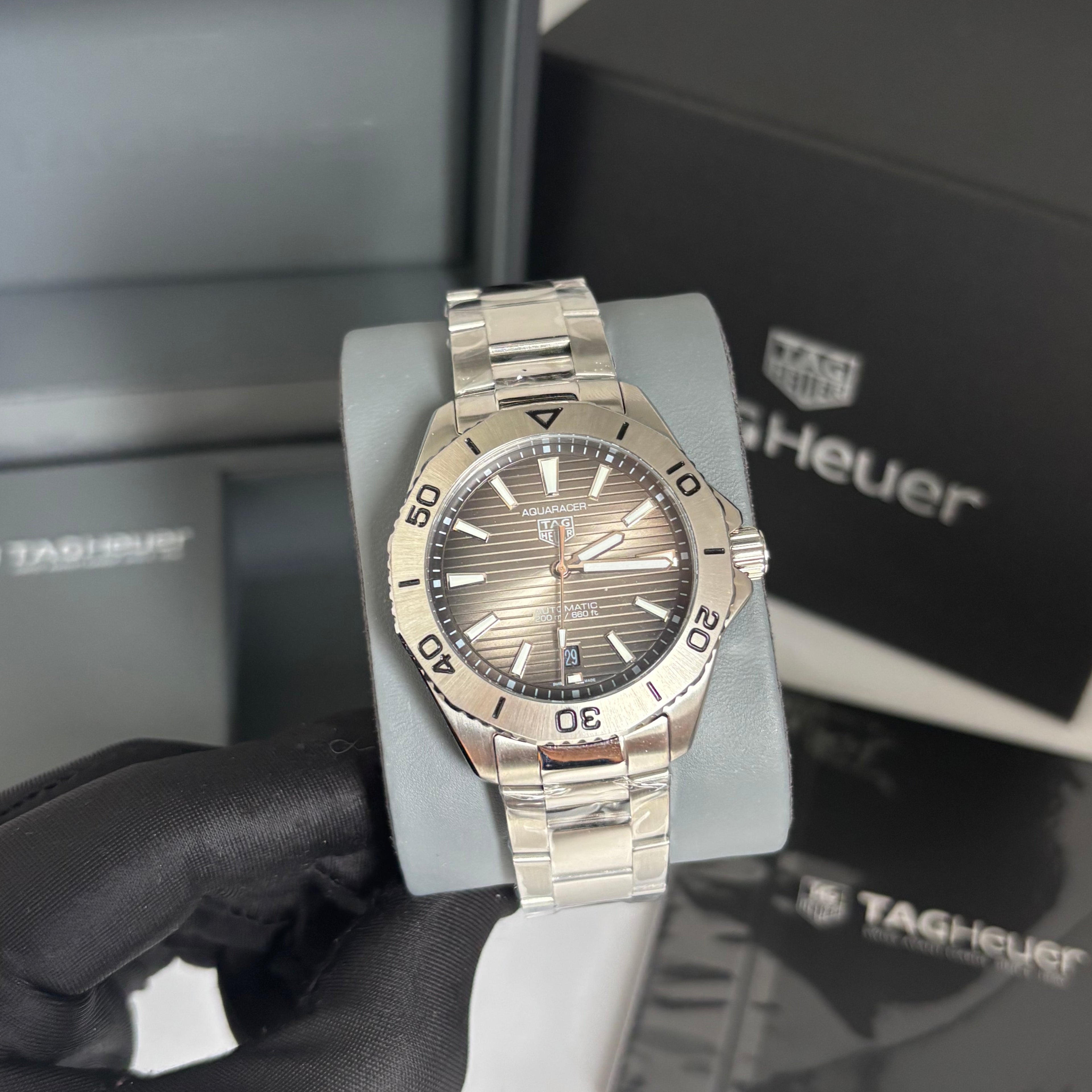 TAG Heuer Aquaracer – 41mm - Vidro Safira - Automático - Aço 904l - Premium AAA+