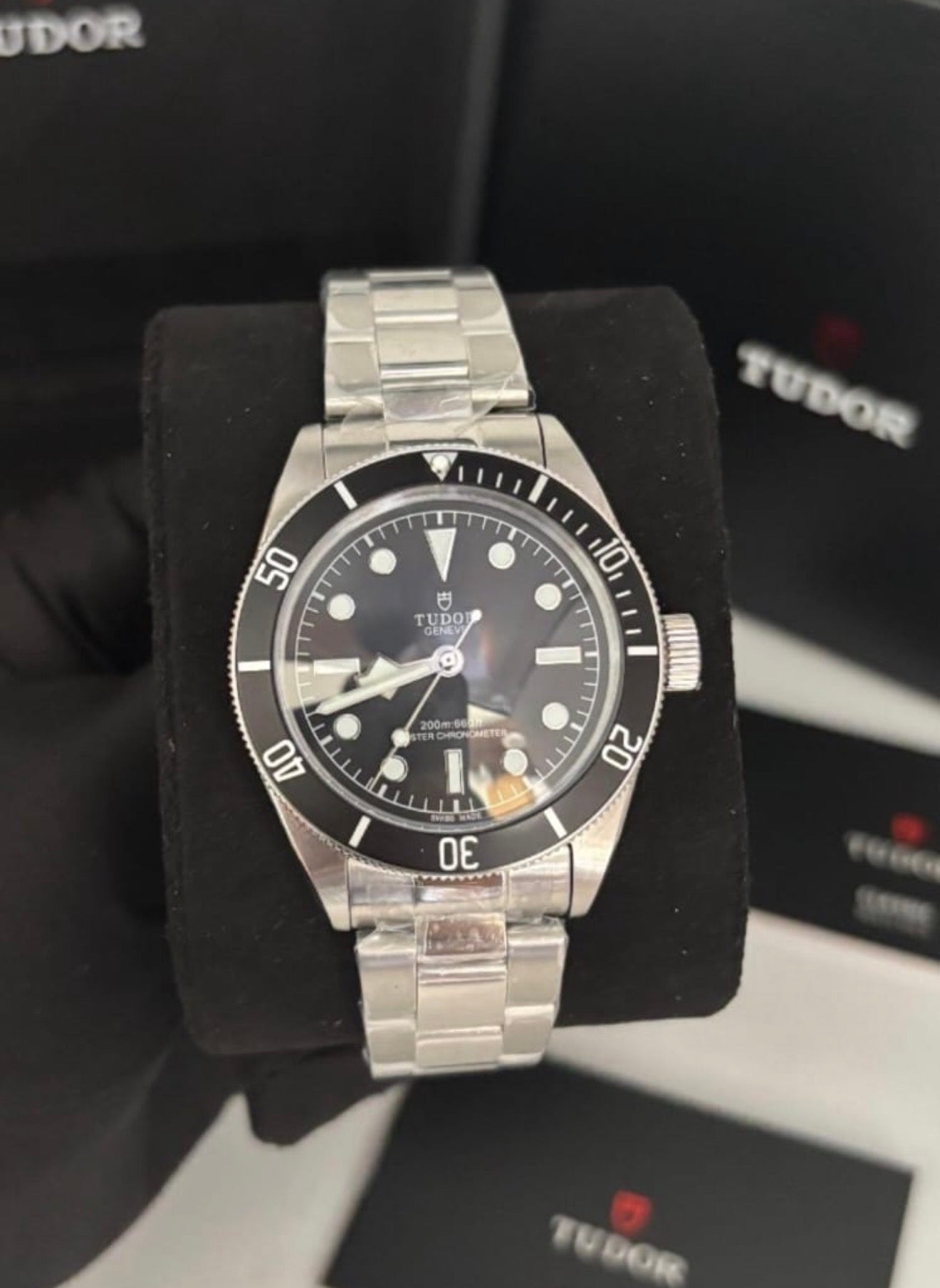 Relógio Tudor Black Bay Automático AAA+ Vidro Safira Aço Inox Premium