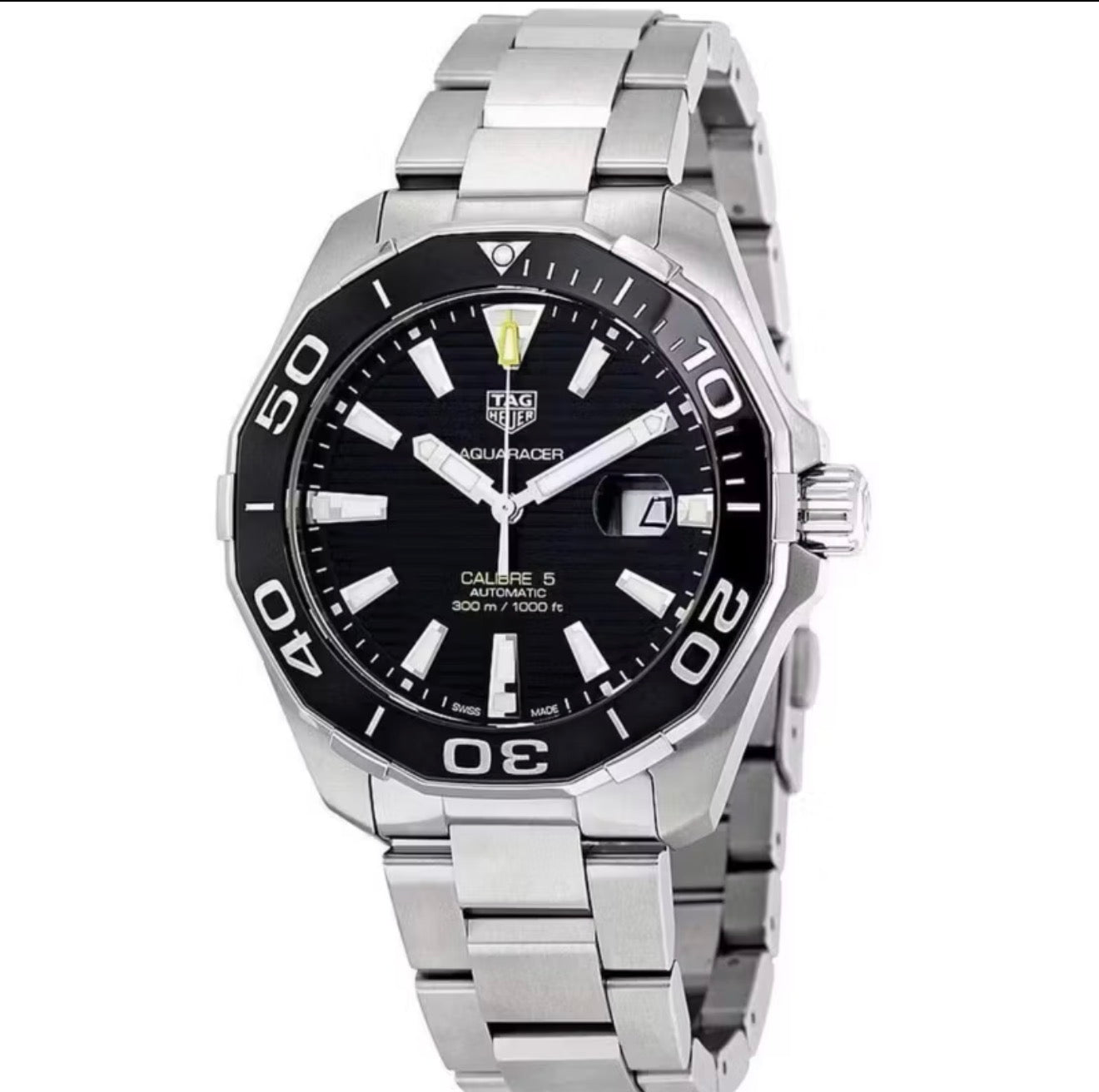 TAG Heuer Aquaracer Preto – Automático – Aço Inox – Vidro Safira – 43mm | Premium AAA+